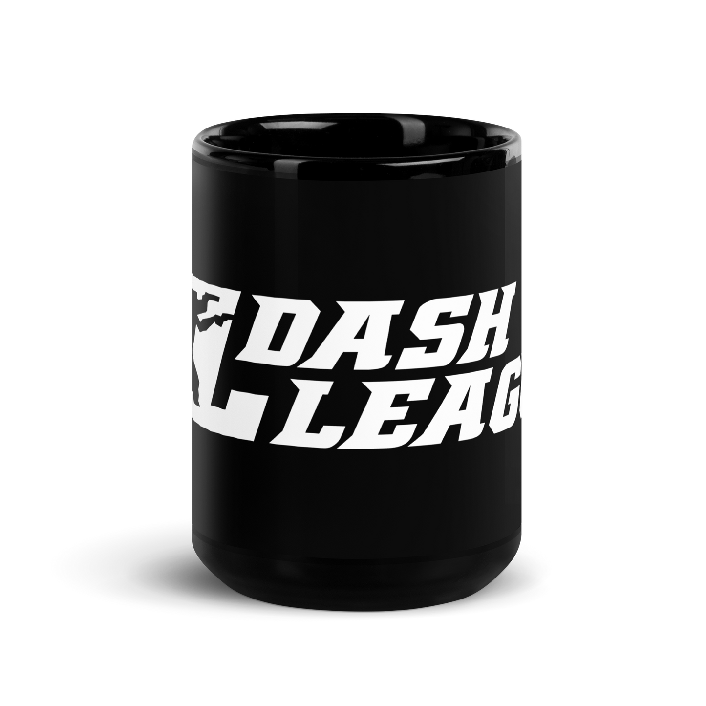Black Mug White Wide DL Logo