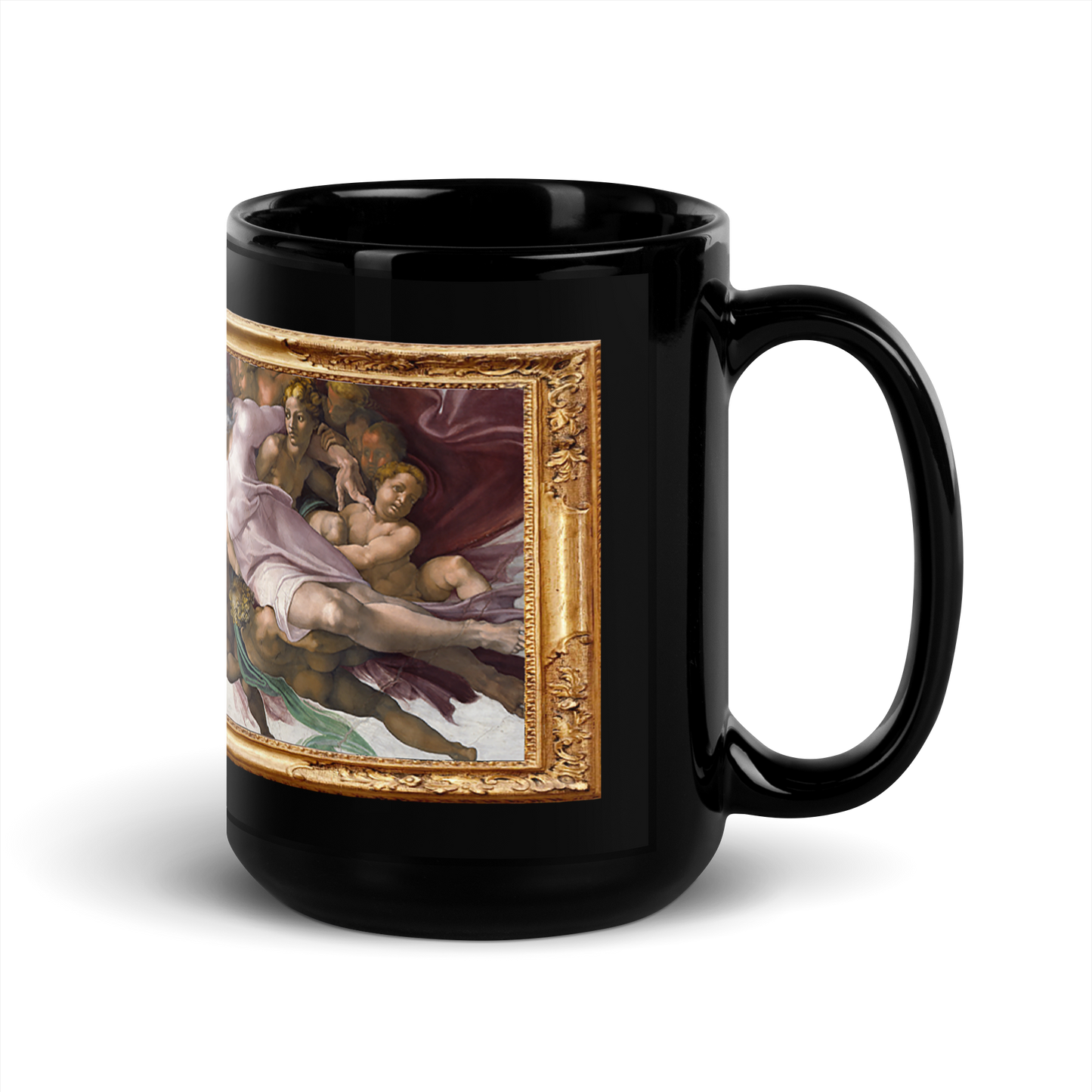 Black Mug The Creation of Bot Adam (by Reko)