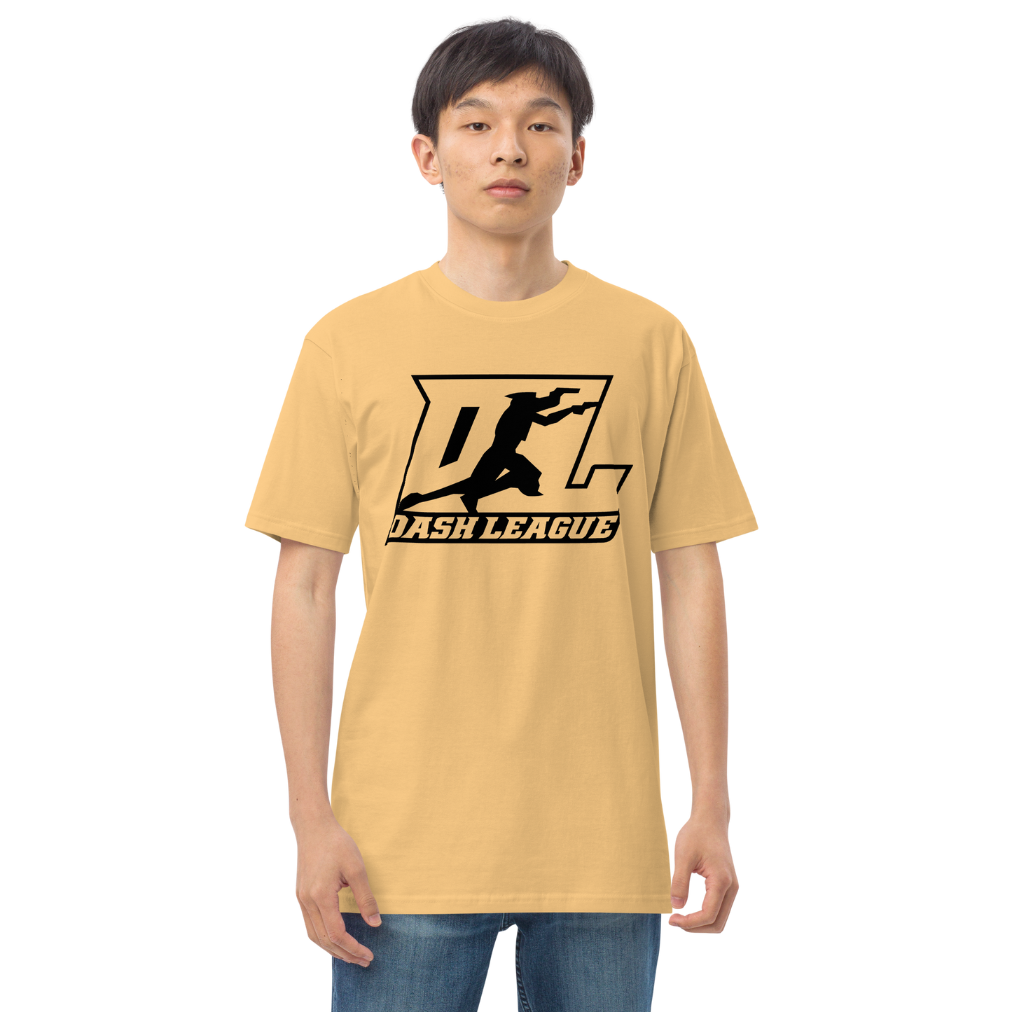 Shirt (Men) Black Outline DL Logo