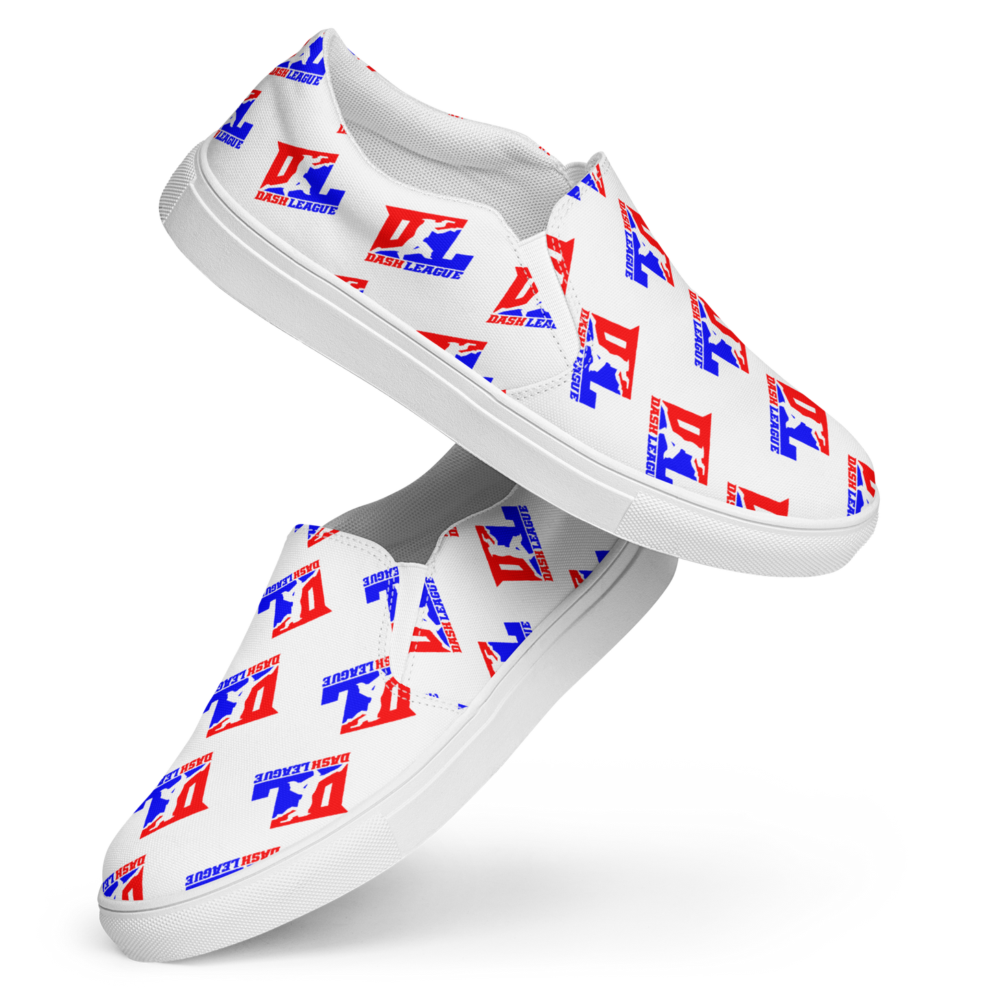 Patrón del logotipo DL de los zapatos de hombre
