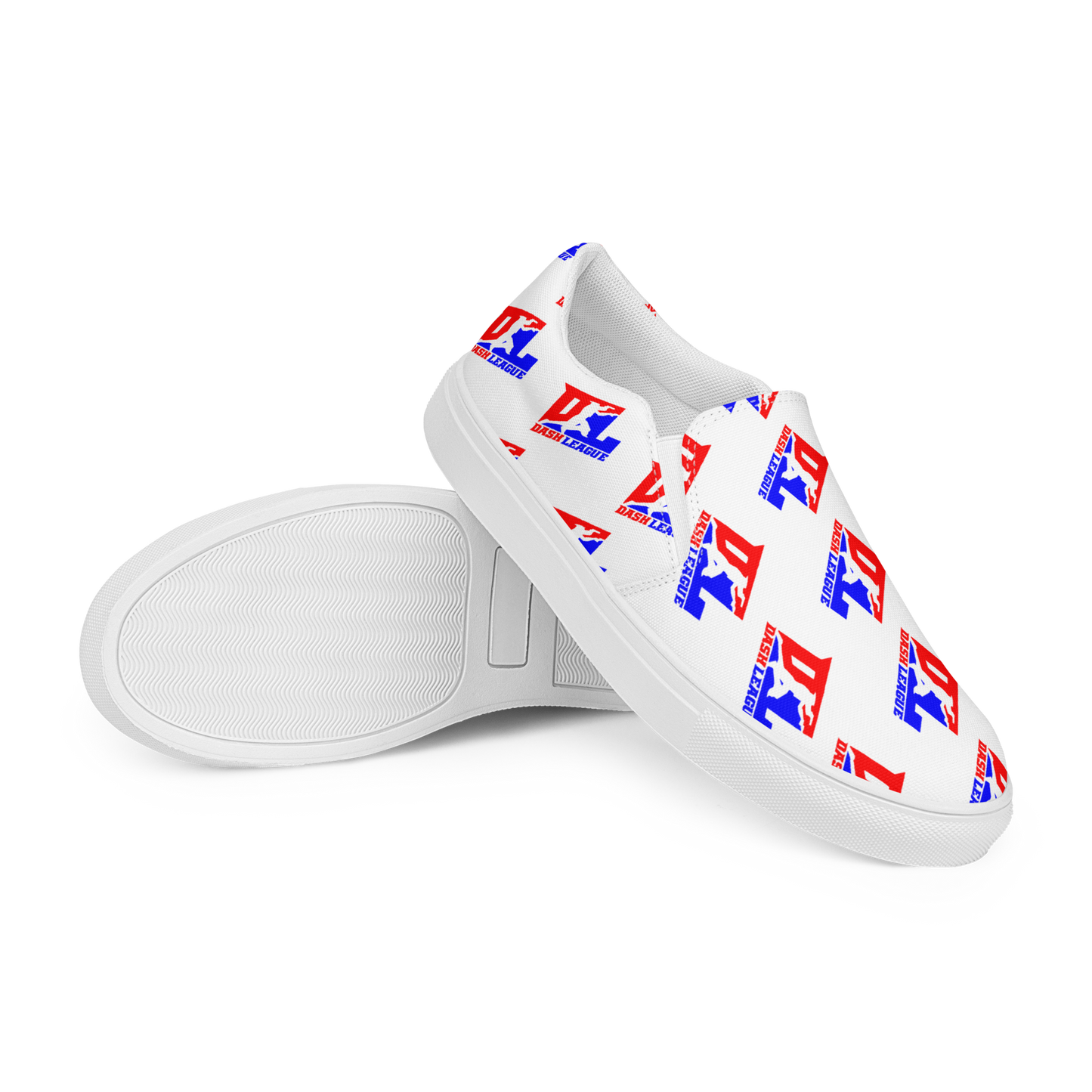 Patrón del logotipo DL de los zapatos de hombre