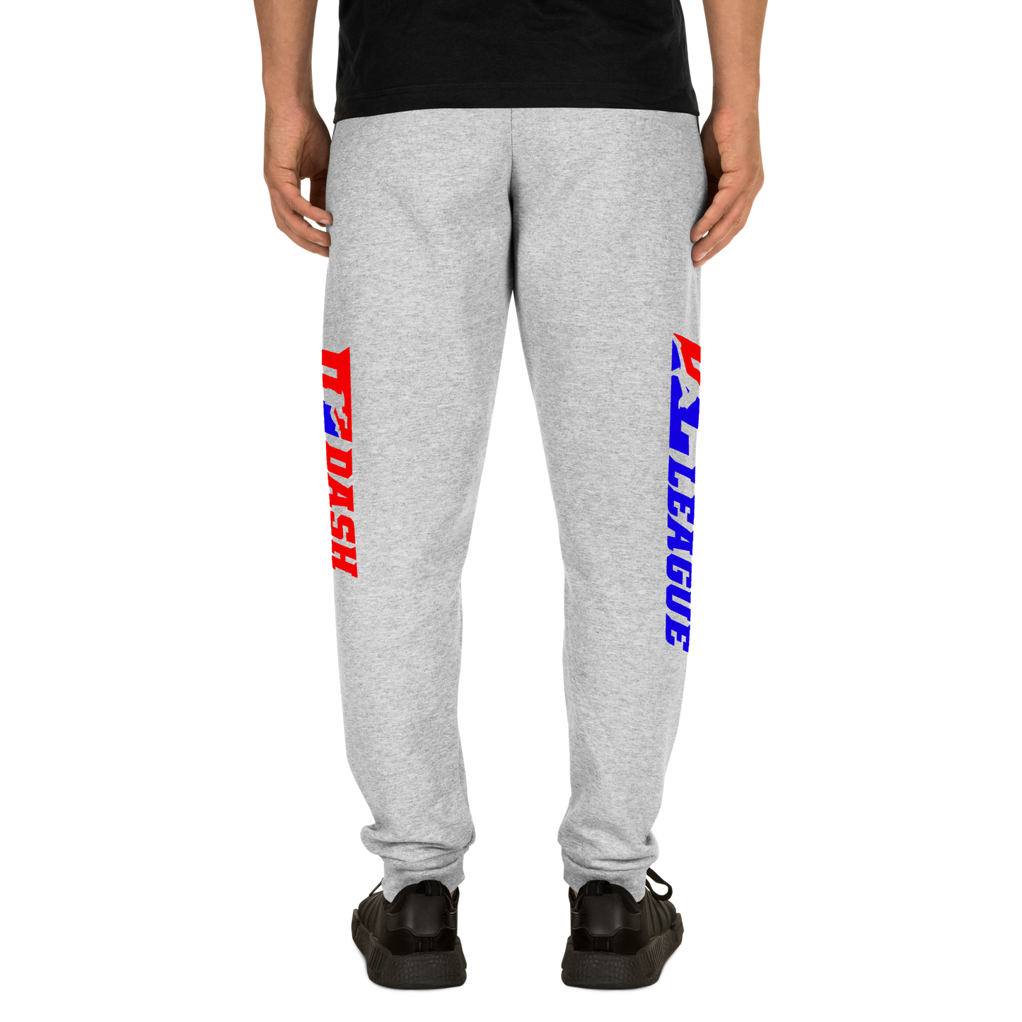 Pantalones deportivos de color ancho con logotipo DL