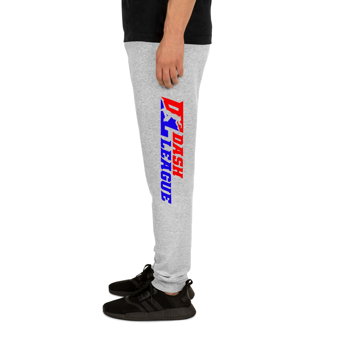 Pantalones deportivos de color ancho con logotipo DL