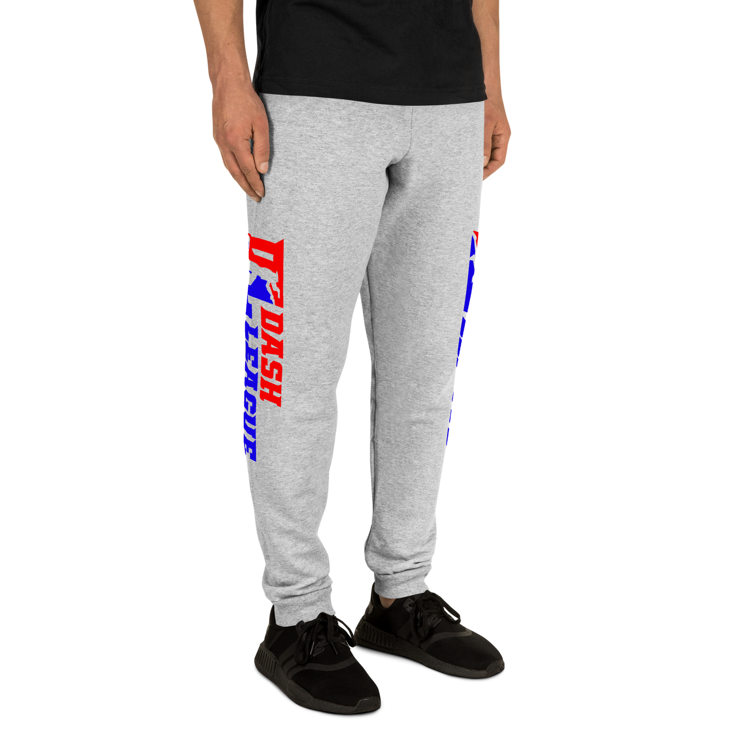Pantalones deportivos de color ancho con logotipo DL