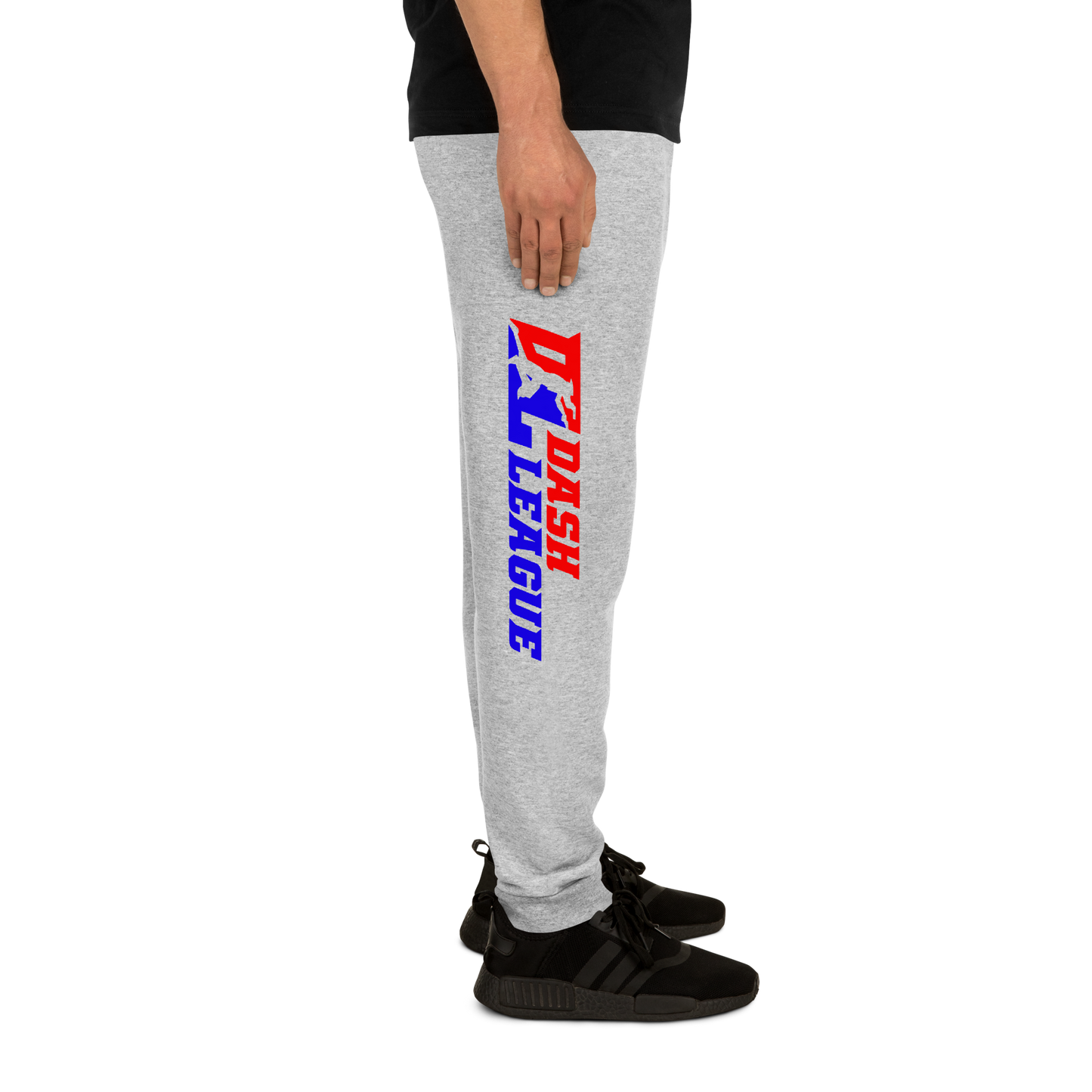 Pantalones deportivos de color ancho con logotipo DL
