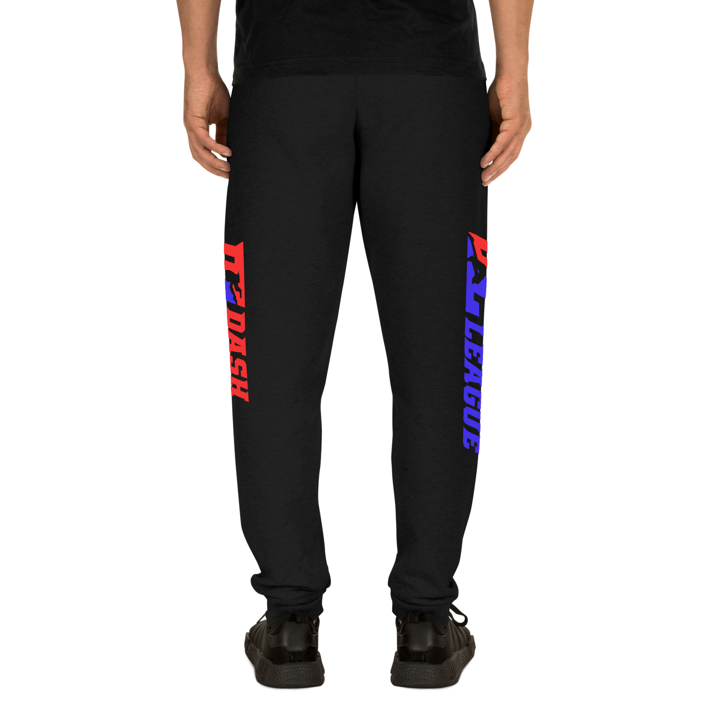 Pantalones deportivos de color ancho con logotipo DL