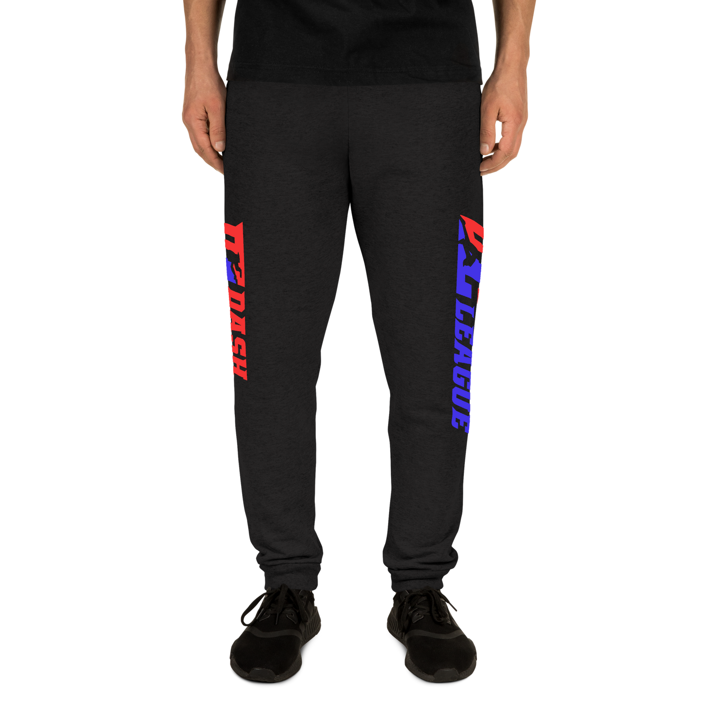 Pantalones deportivos de color ancho con logotipo DL