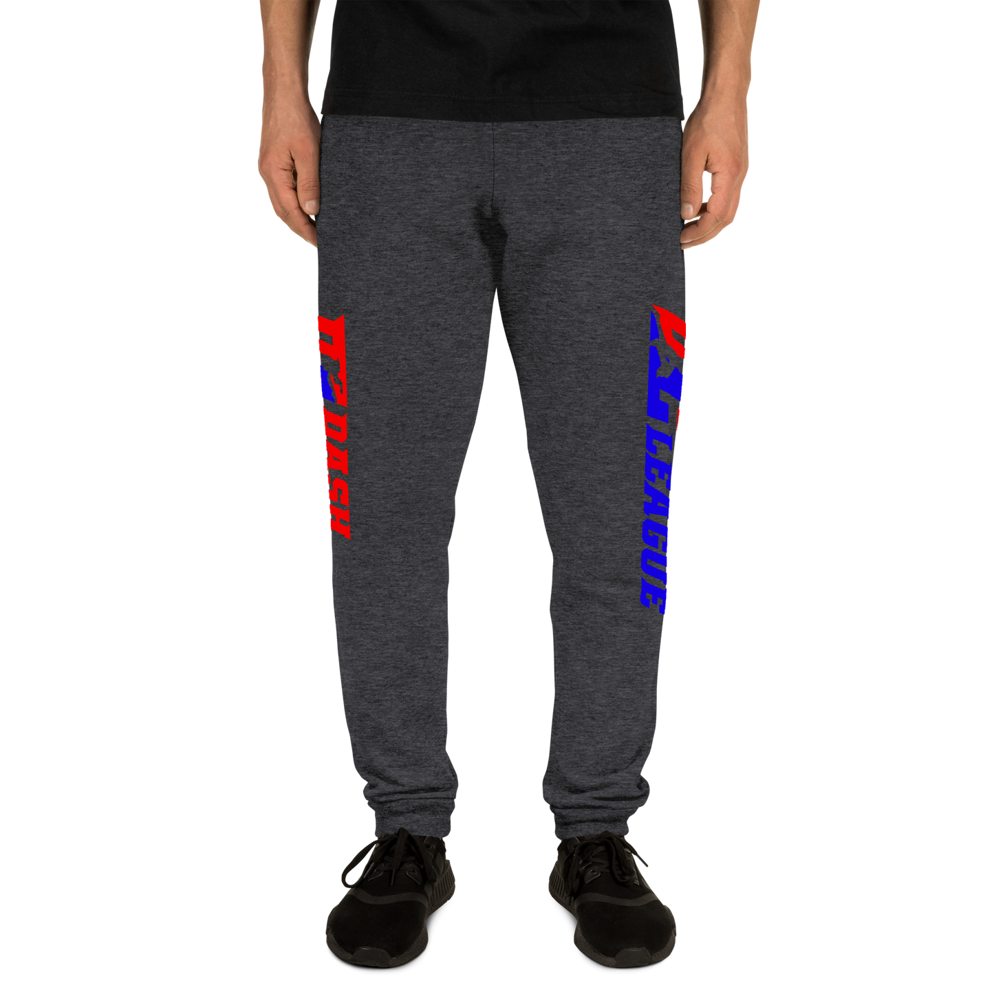 Pantalones deportivos de color ancho con logotipo DL