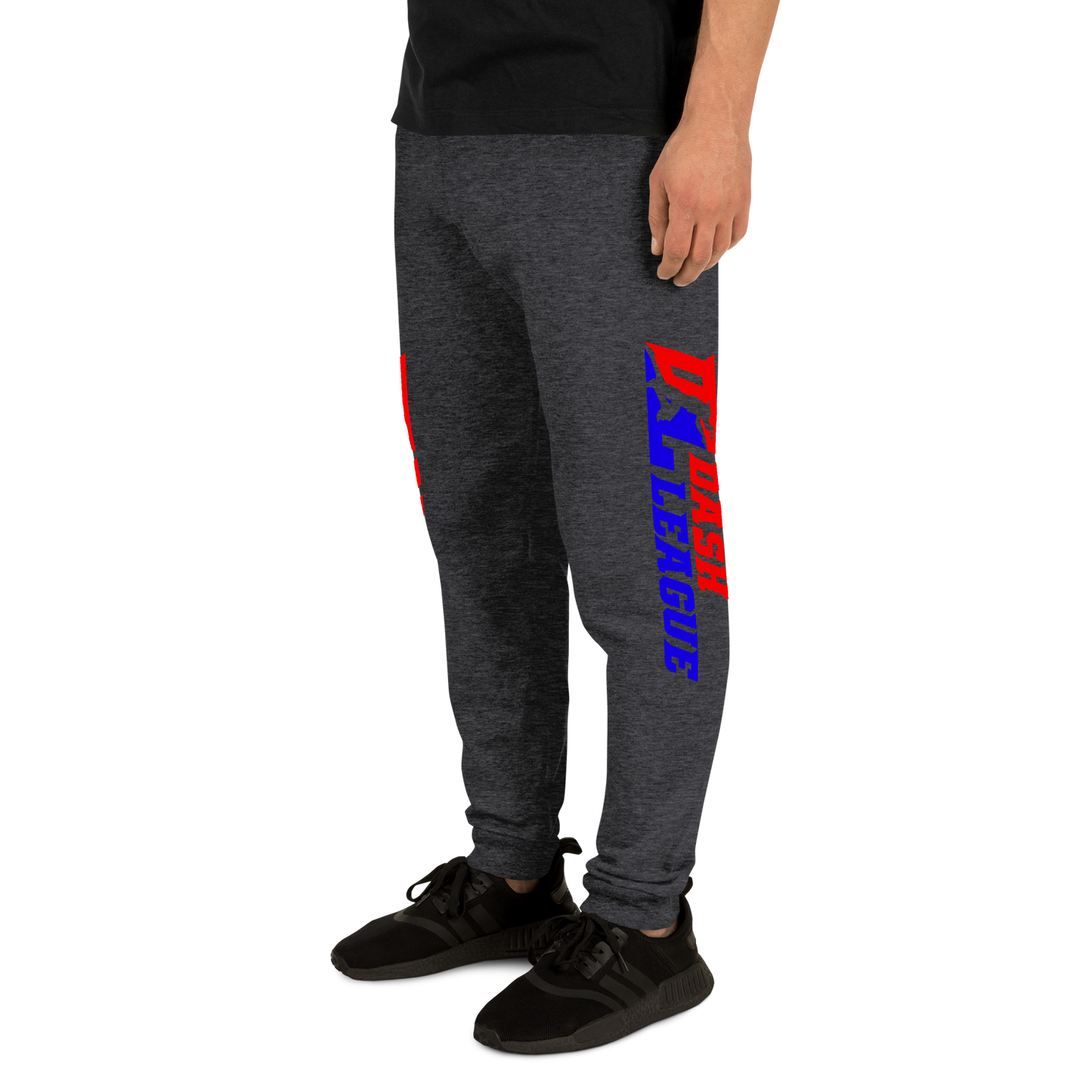 Pantalones deportivos de color ancho con logotipo DL