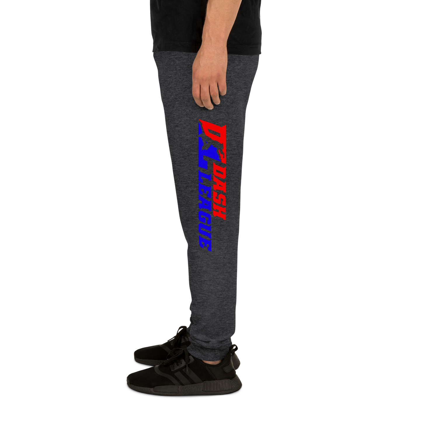 Pantalones deportivos de color ancho con logotipo DL