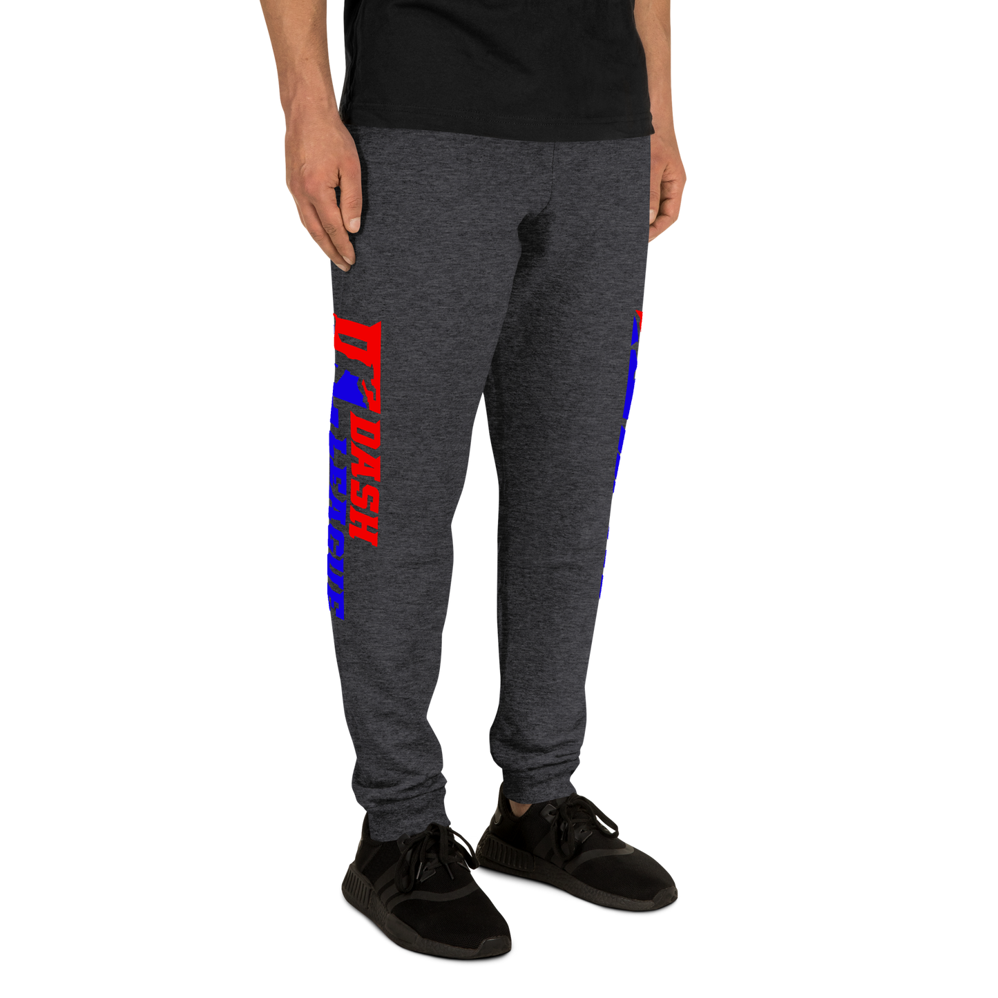Pantalones deportivos de color ancho con logotipo DL