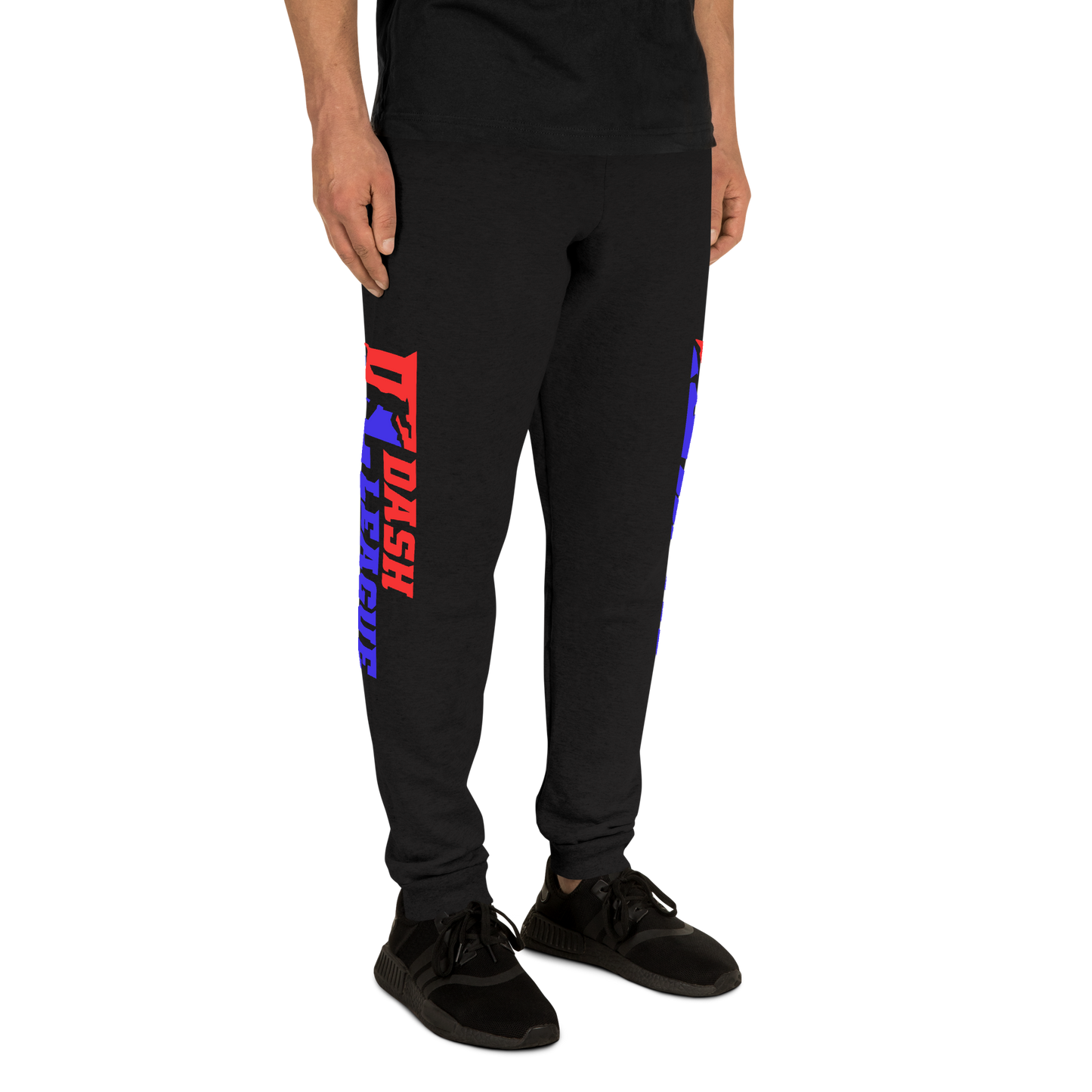 Pantalones deportivos de color ancho con logotipo DL