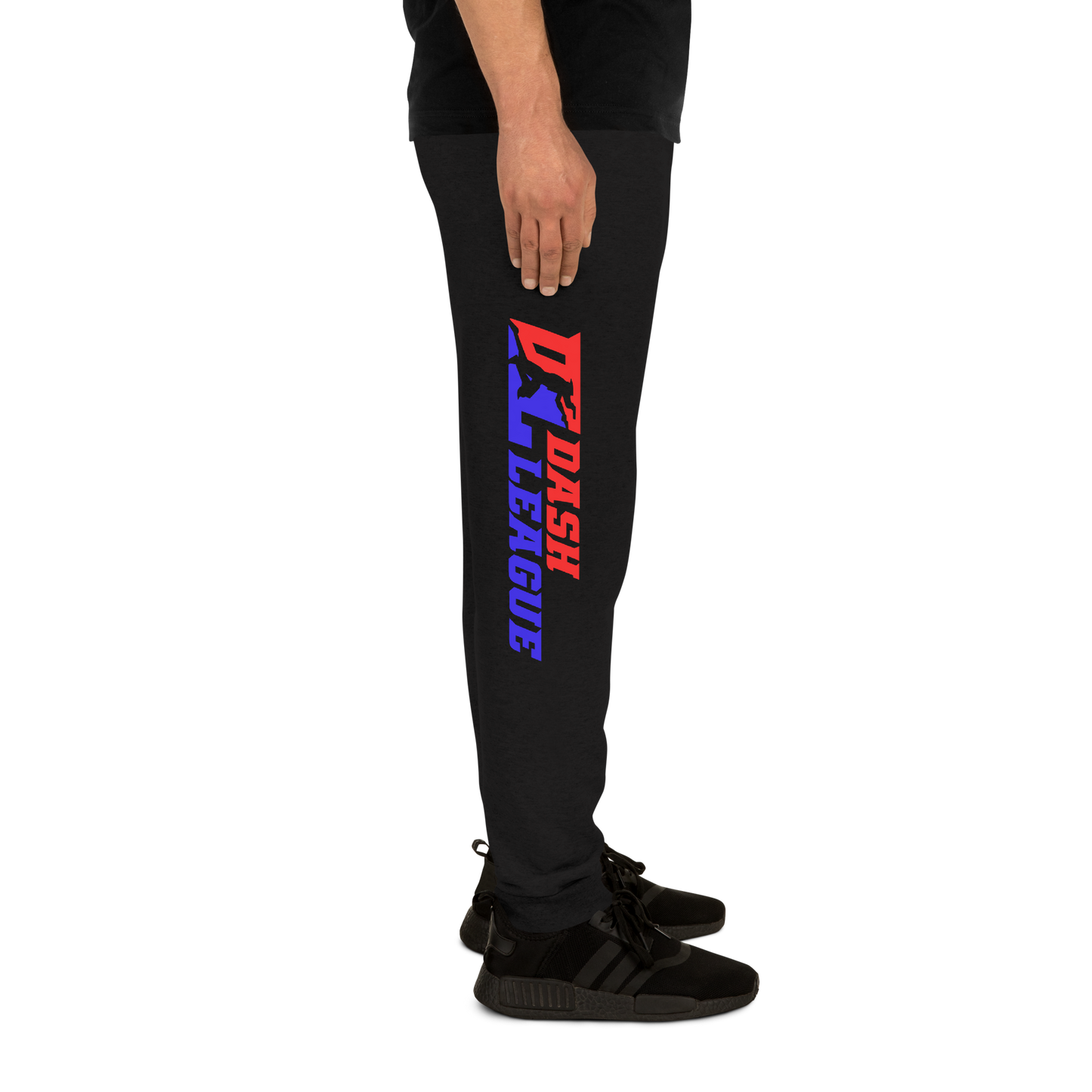 Pantalones deportivos de color ancho con logotipo DL