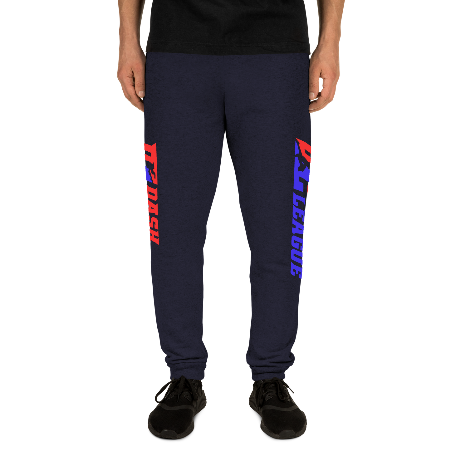 Pantalones deportivos de color ancho con logotipo DL
