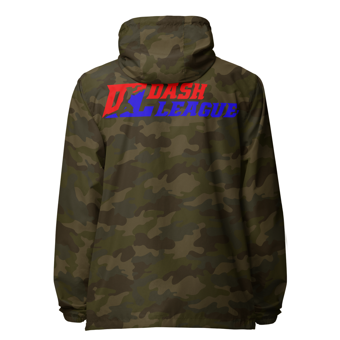 Cortavientos unisex con logotipo DL en color (delante y detrás)