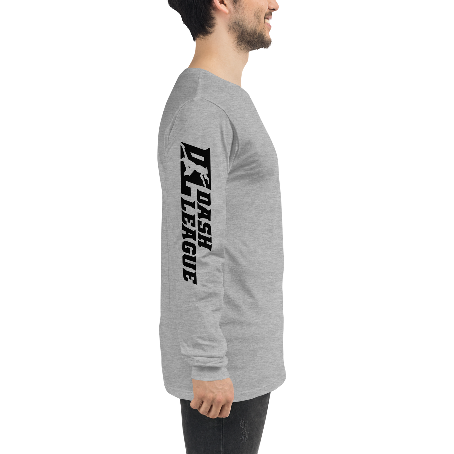 Long Sleeve Shirt Black Wide DL Logo (Sleeves)