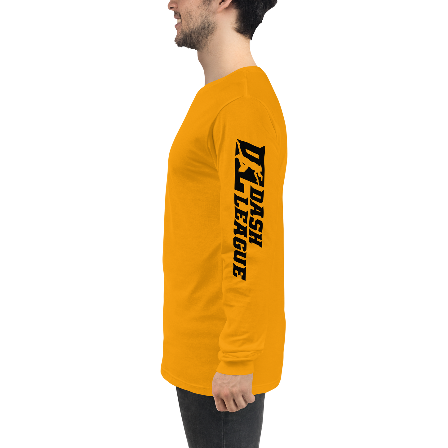 Long Sleeve Shirt Black Wide DL Logo (Sleeves)