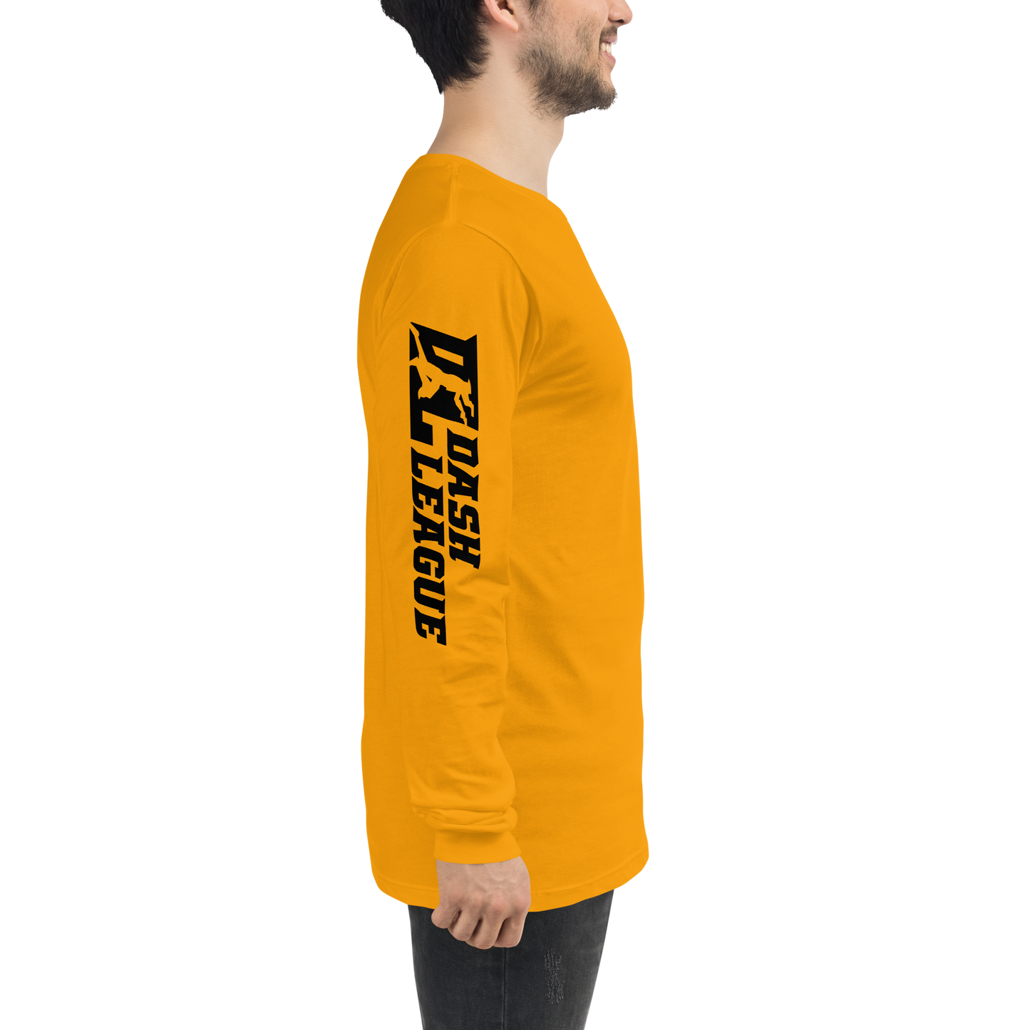 Long Sleeve Shirt Black Wide DL Logo (Sleeves)