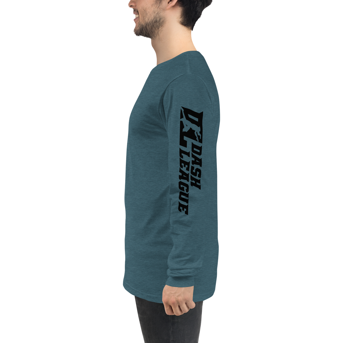 Long Sleeve Shirt Black Wide DL Logo (Sleeves)