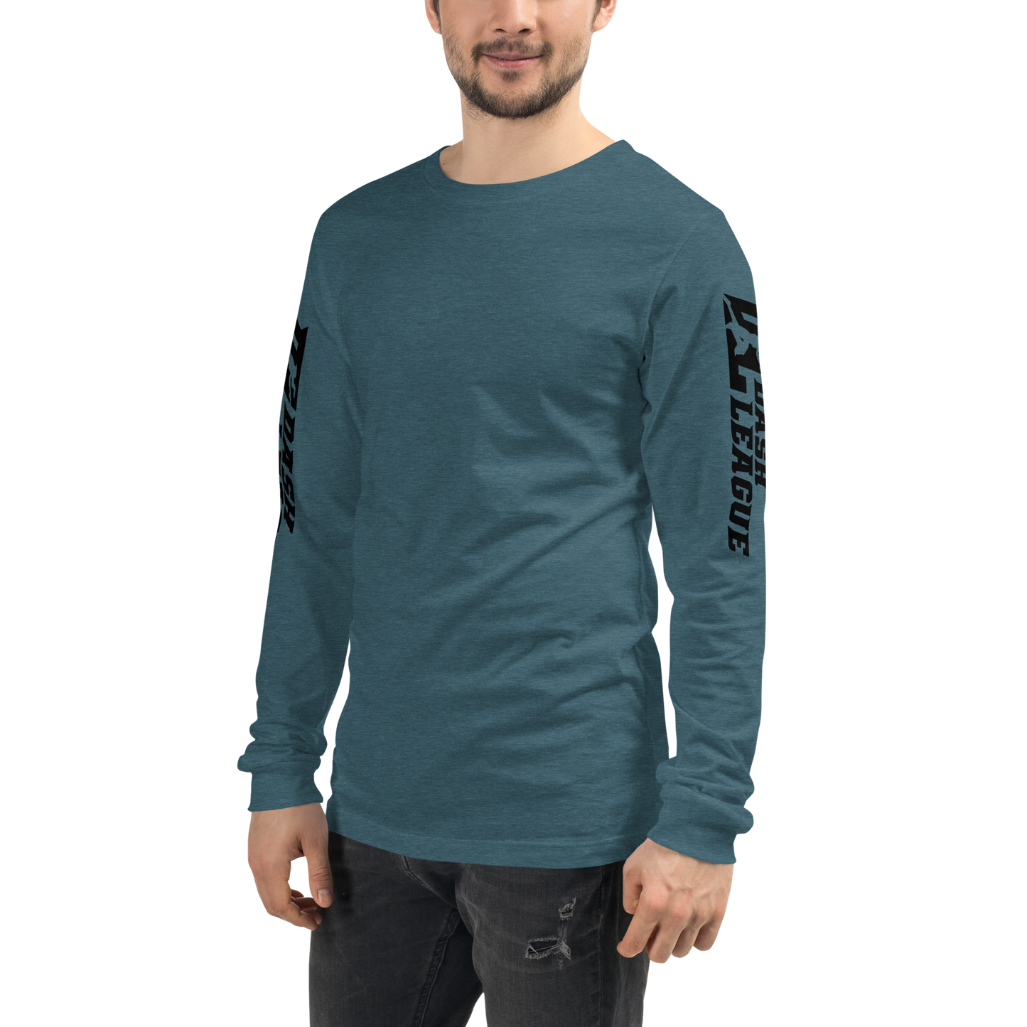 Long Sleeve Shirt Black Wide DL Logo (Sleeves)