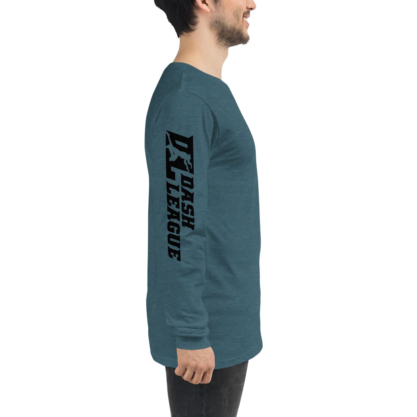 Long Sleeve Shirt Black Wide DL Logo (Sleeves)