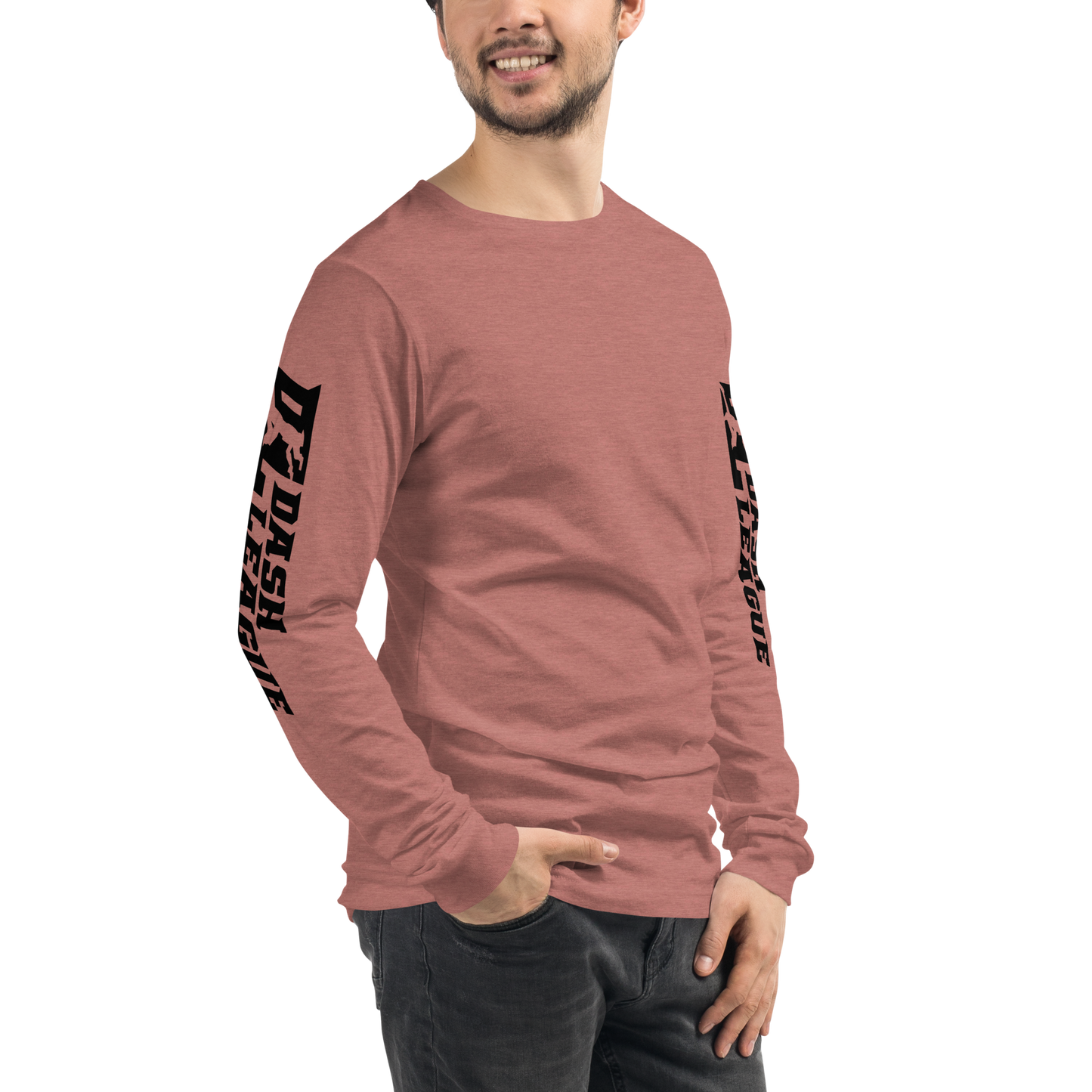 Long Sleeve Shirt Black Wide DL Logo (Sleeves)