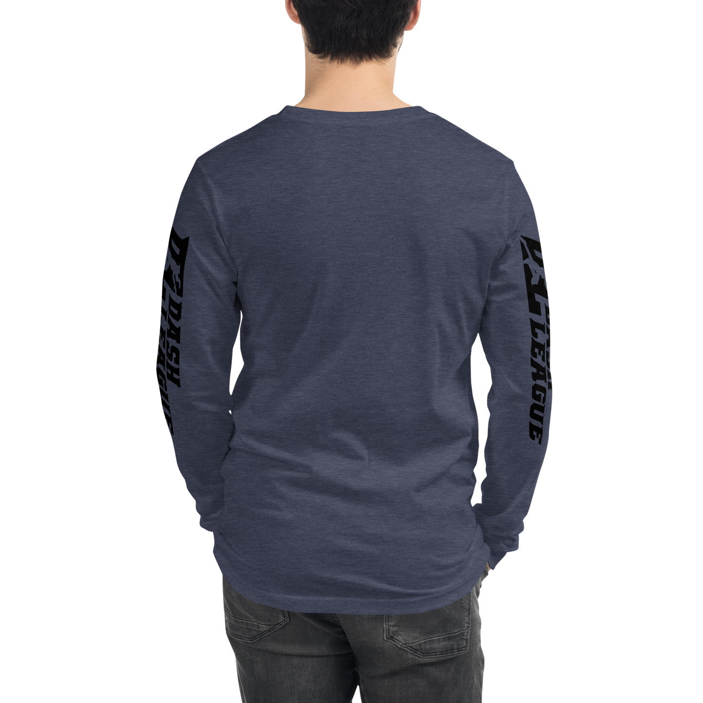 Long Sleeve Shirt Black Wide DL Logo (Sleeves)