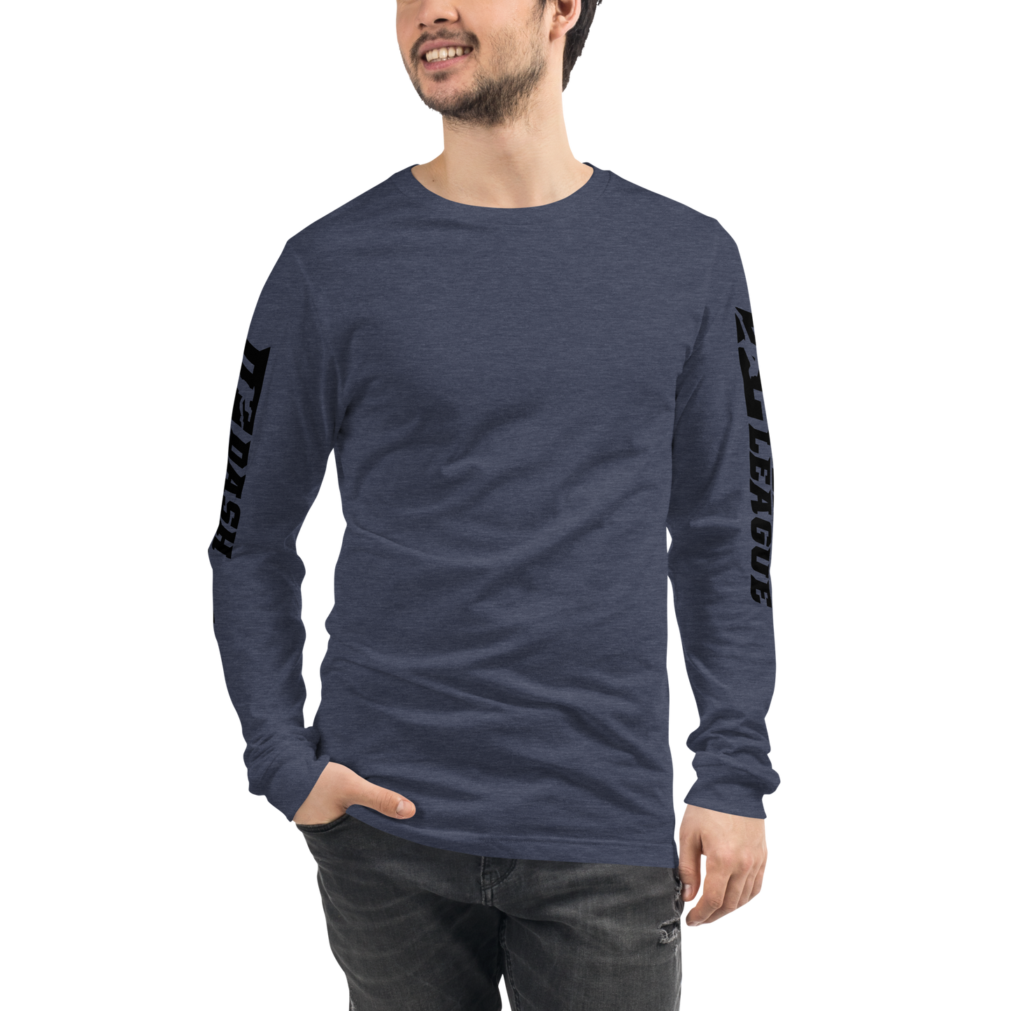 Long Sleeve Shirt Black Wide DL Logo (Sleeves)