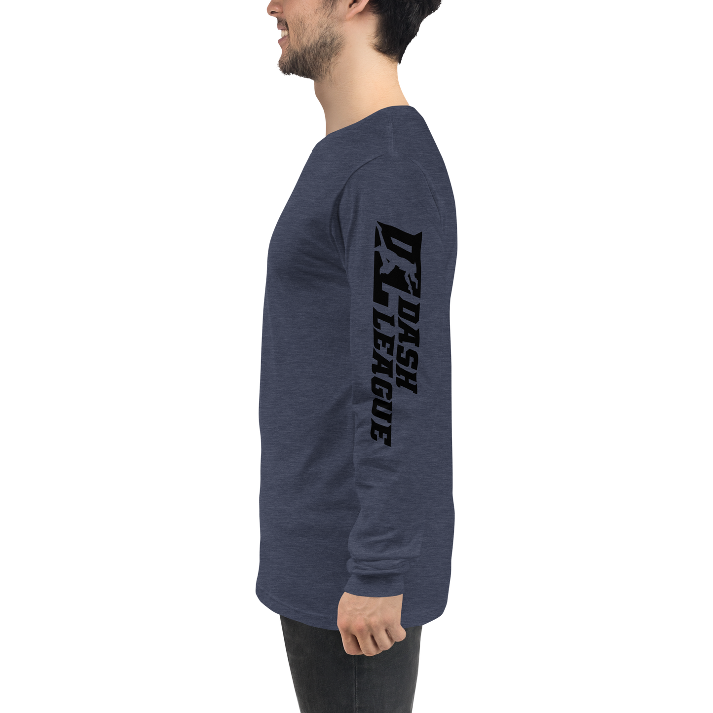 Long Sleeve Shirt Black Wide DL Logo (Sleeves)