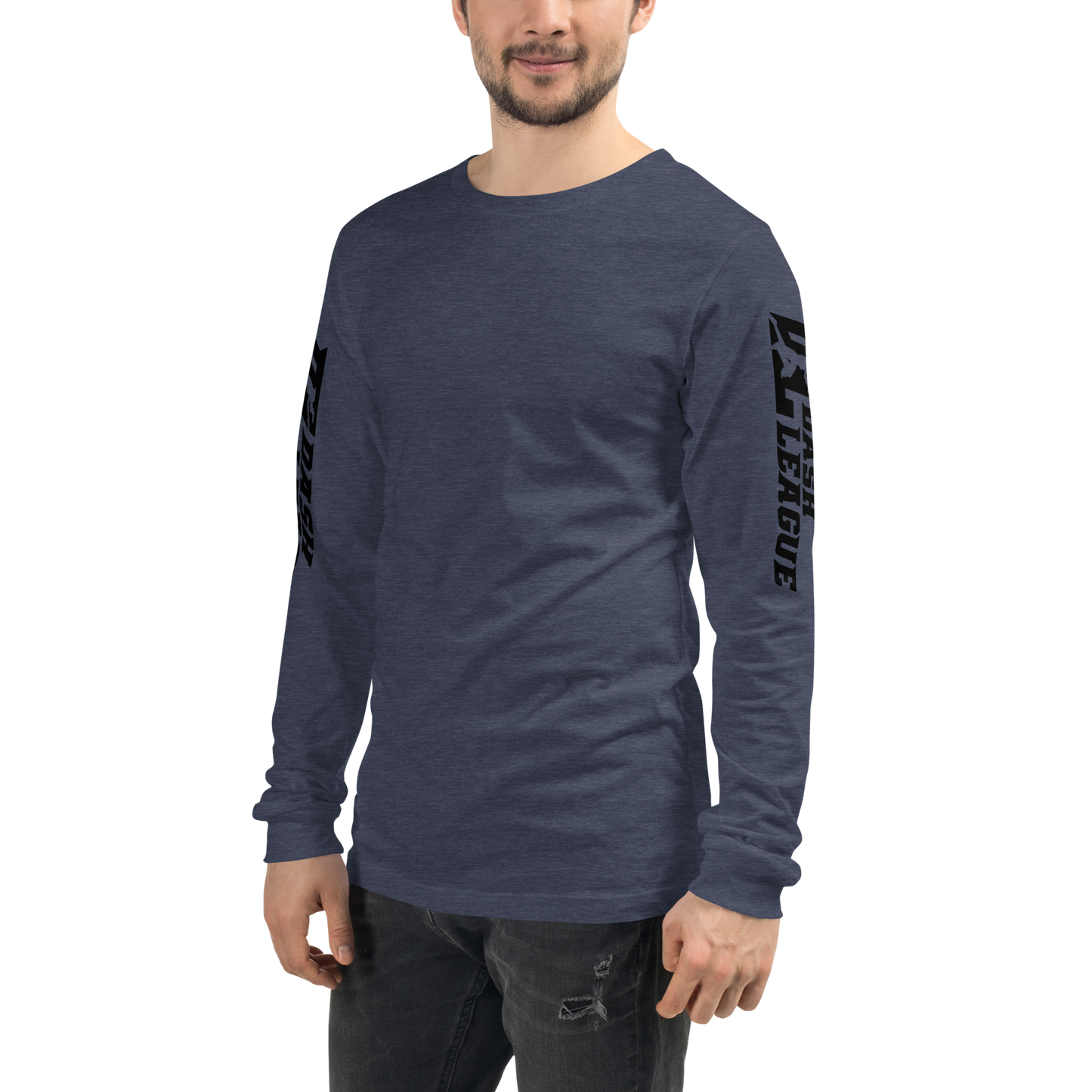 Long Sleeve Shirt Black Wide DL Logo (Sleeves)