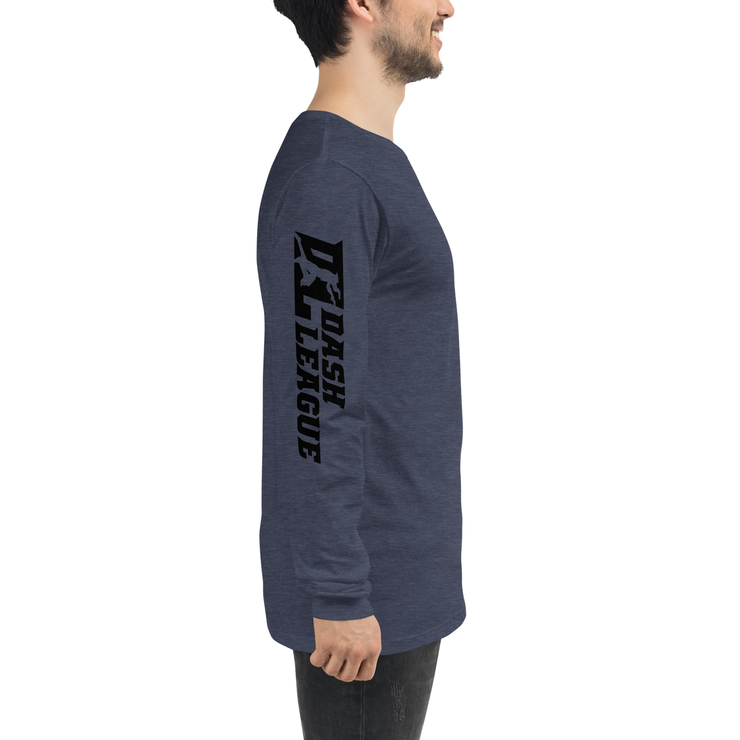 Long Sleeve Shirt Black Wide DL Logo (Sleeves)