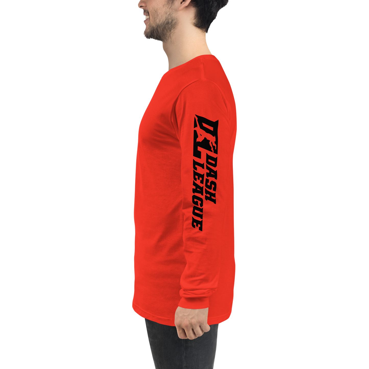 Long Sleeve Shirt Black Wide DL Logo (Sleeves)
