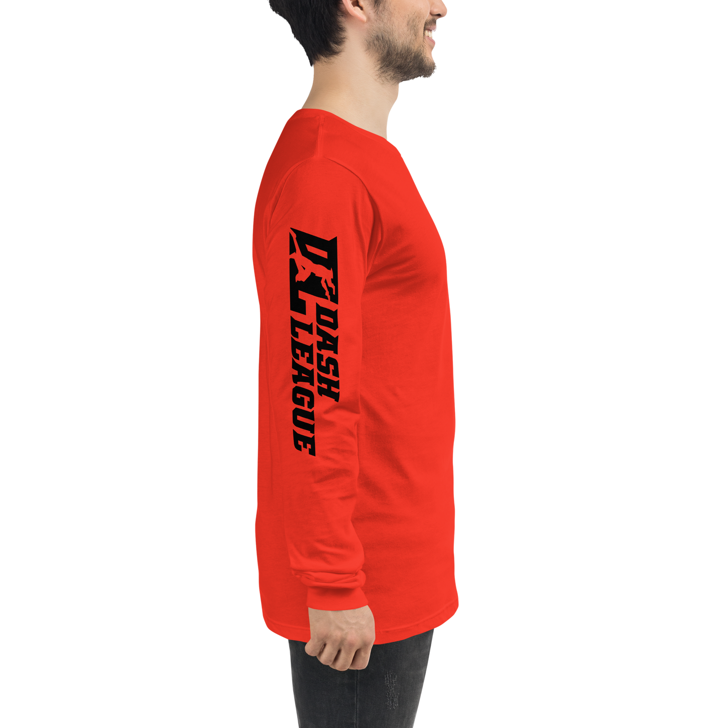 Long Sleeve Shirt Black Wide DL Logo (Sleeves)