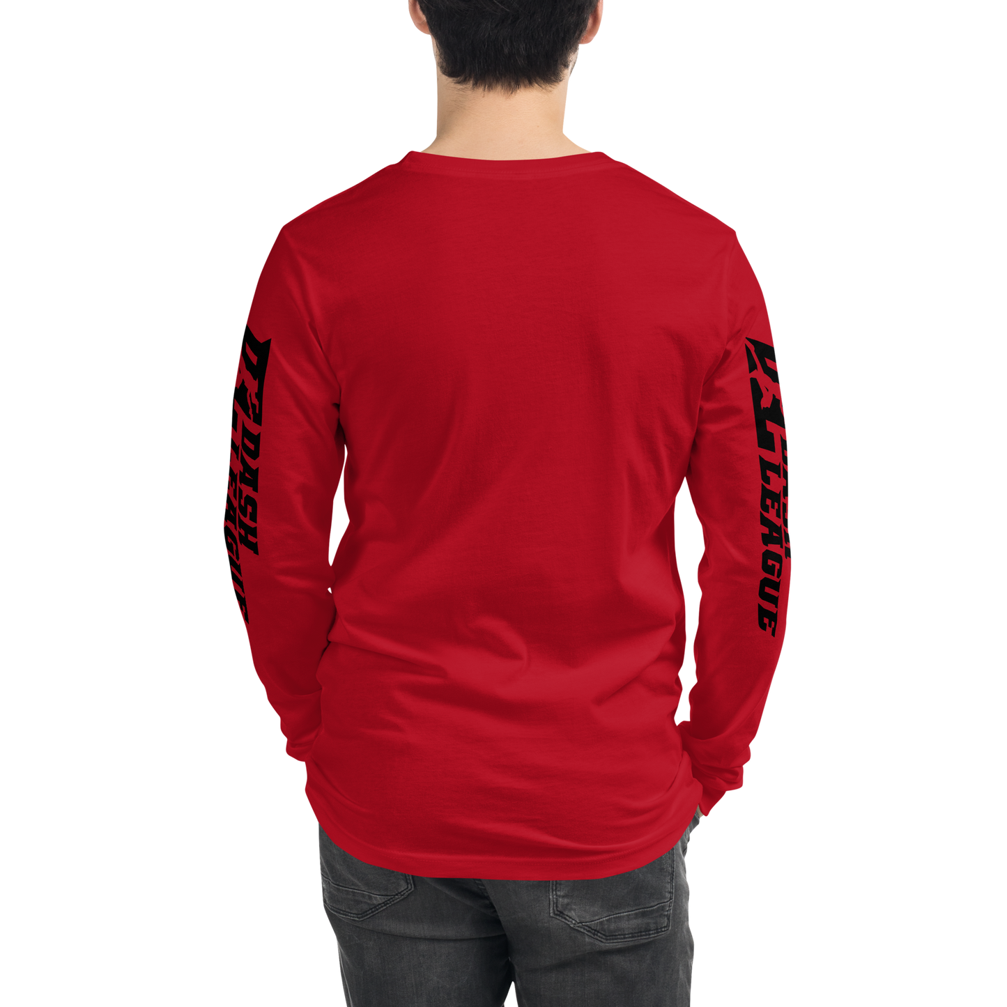 Long Sleeve Shirt Black Wide DL Logo (Sleeves)