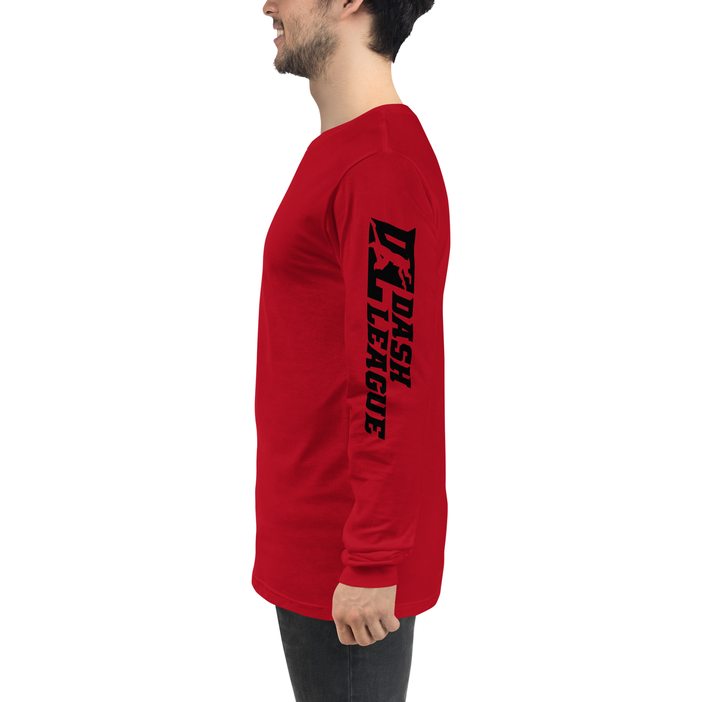 Long Sleeve Shirt Black Wide DL Logo (Sleeves)