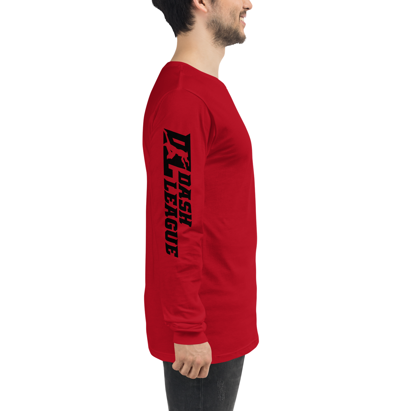 Long Sleeve Shirt Black Wide DL Logo (Sleeves)