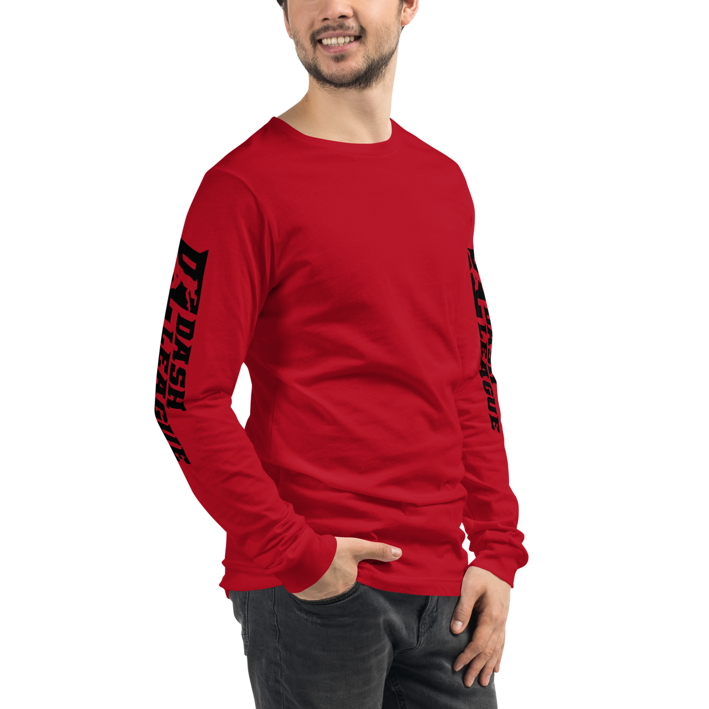 Long Sleeve Shirt Black Wide DL Logo (Sleeves)