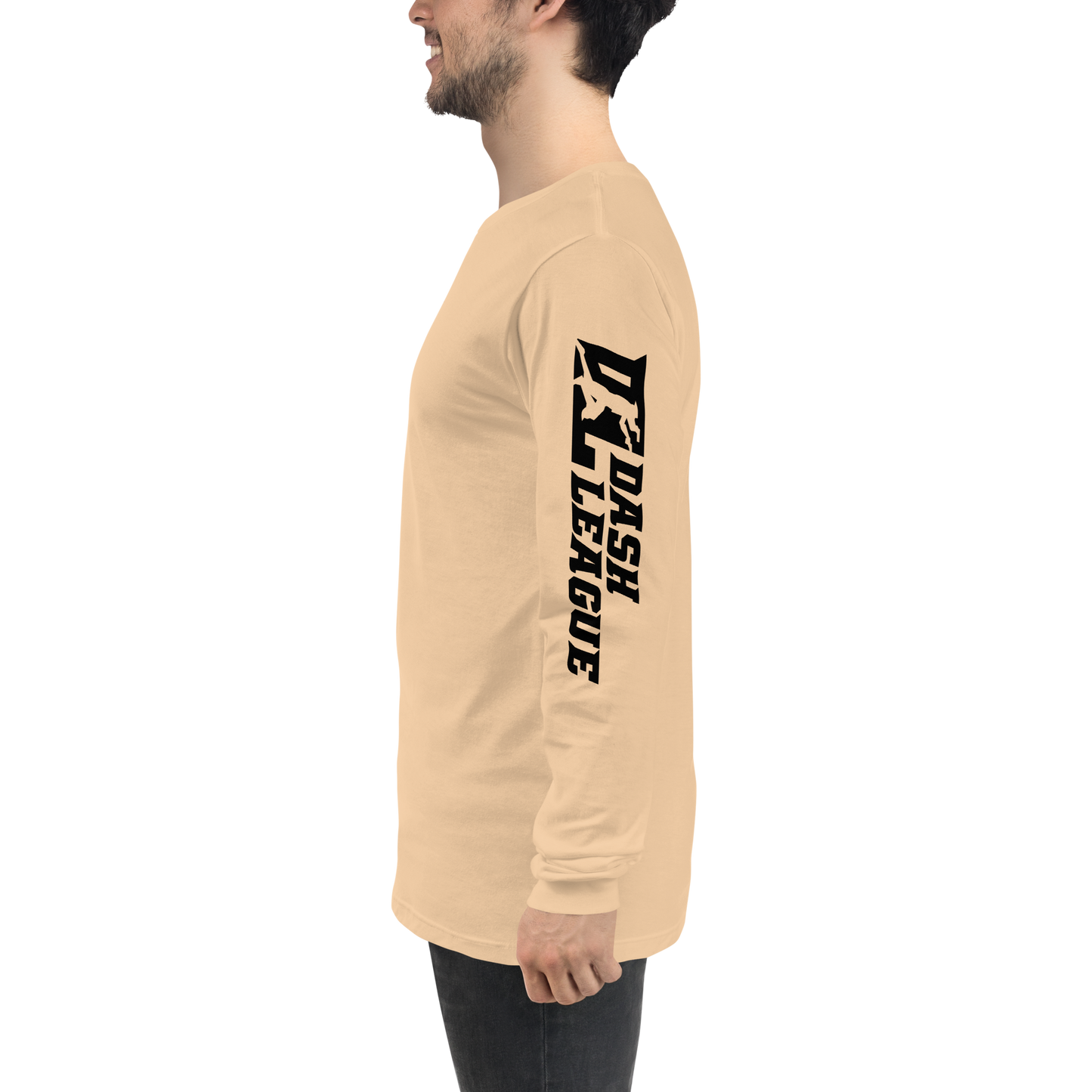 Long Sleeve Shirt Black Wide DL Logo (Sleeves)