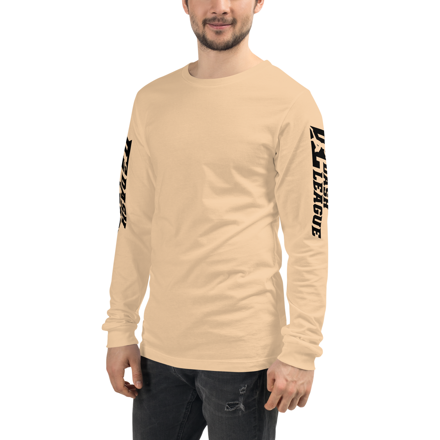Long Sleeve Shirt Black Wide DL Logo (Sleeves)