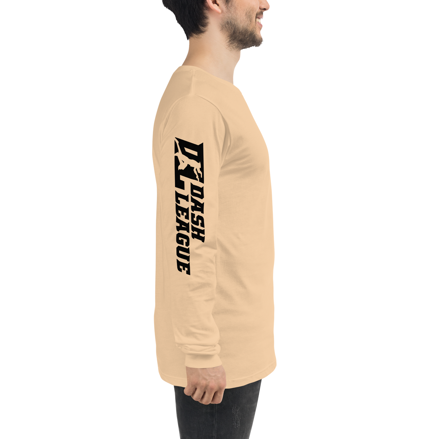 Long Sleeve Shirt Black Wide DL Logo (Sleeves)