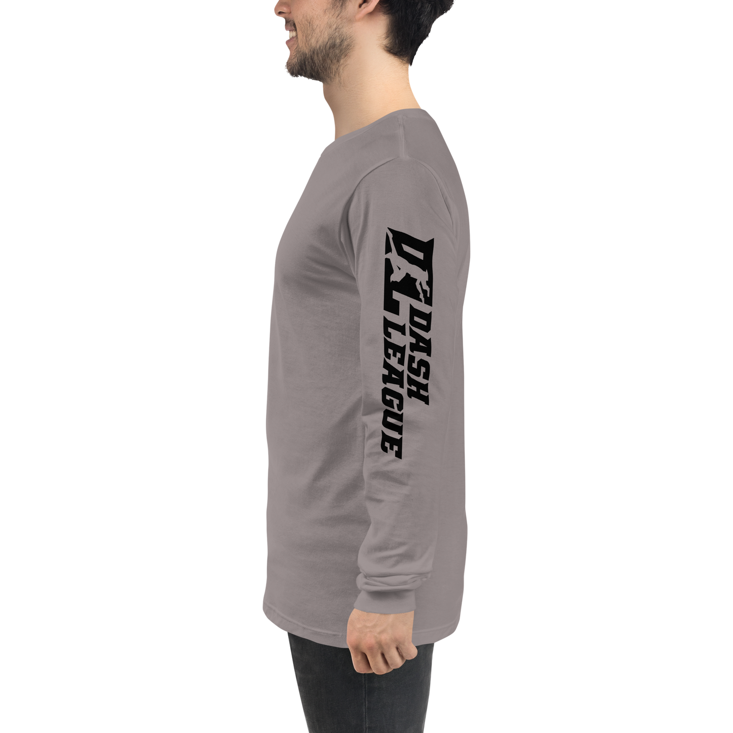 Long Sleeve Shirt Black Wide DL Logo (Sleeves)