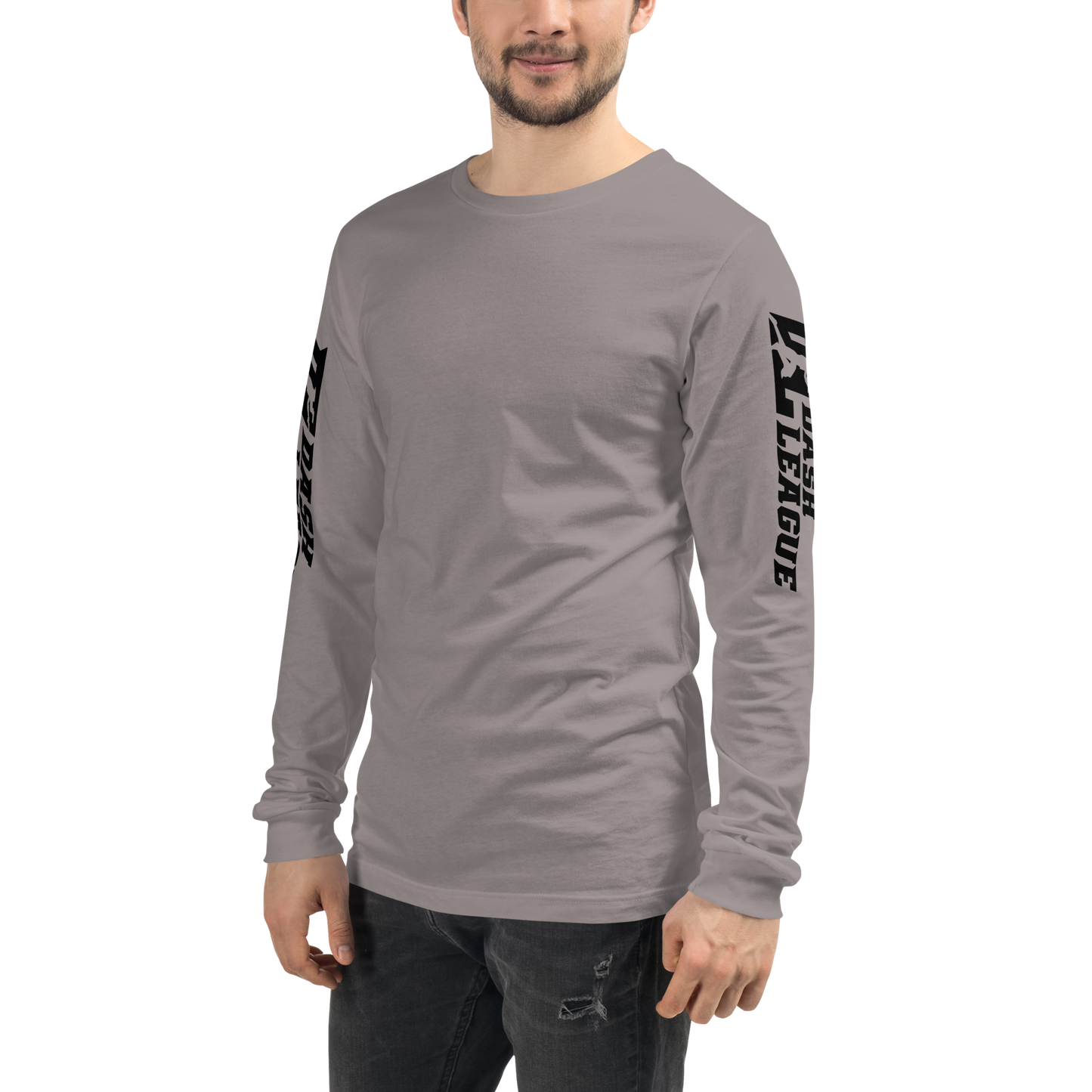 Long Sleeve Shirt Black Wide DL Logo (Sleeves)