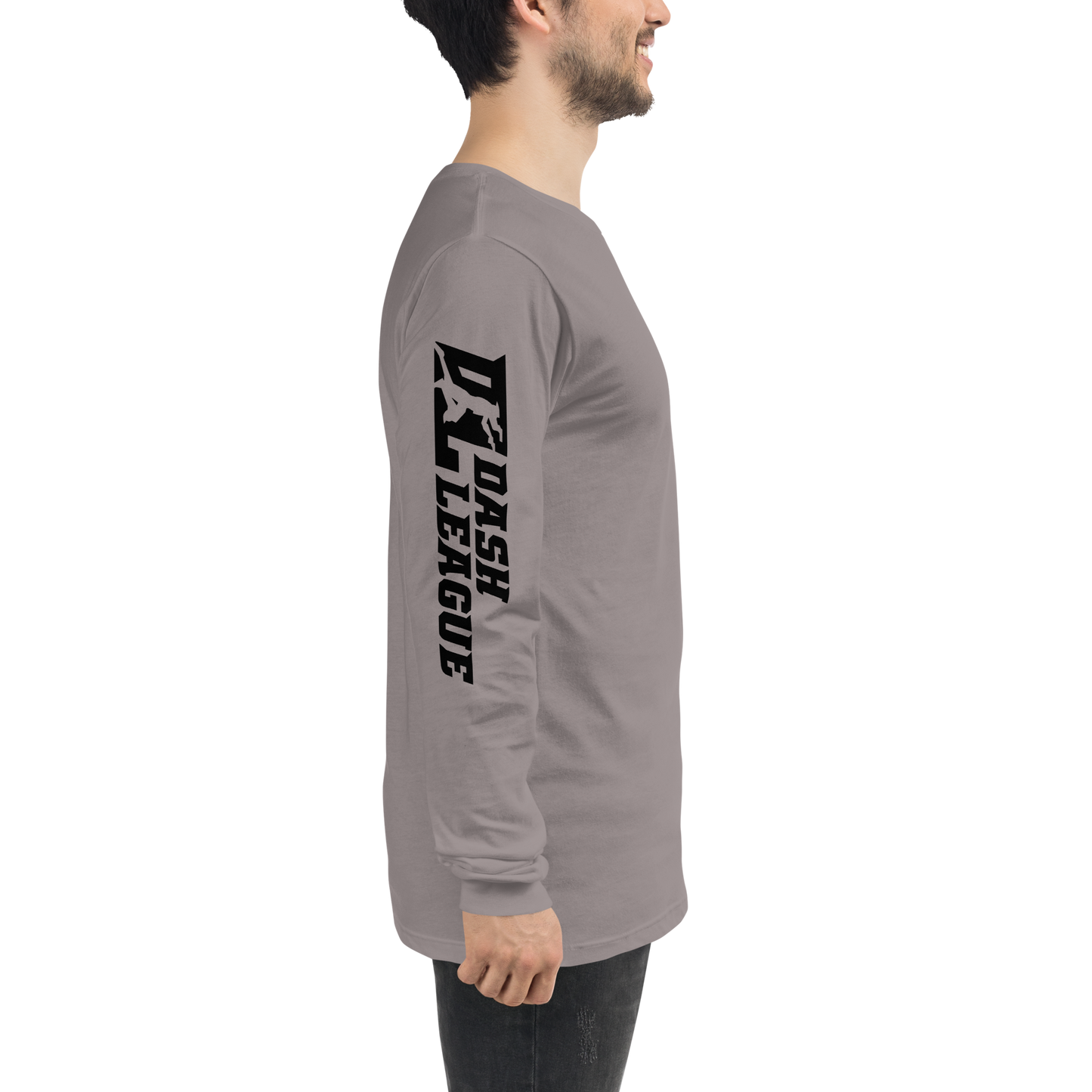 Long Sleeve Shirt Black Wide DL Logo (Sleeves)