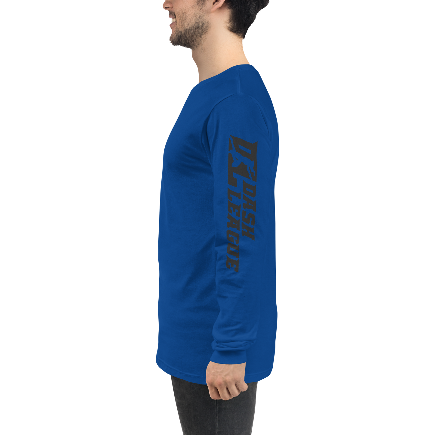 Long Sleeve Shirt Black Wide DL Logo (Sleeves)