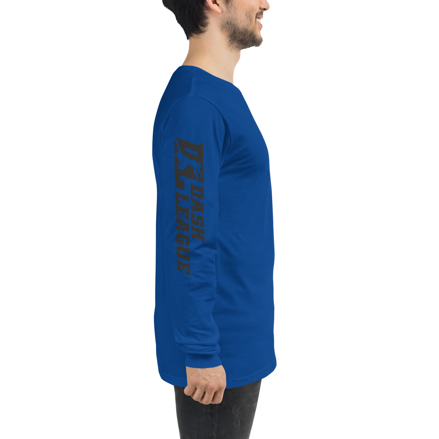 Long Sleeve Shirt Black Wide DL Logo (Sleeves)