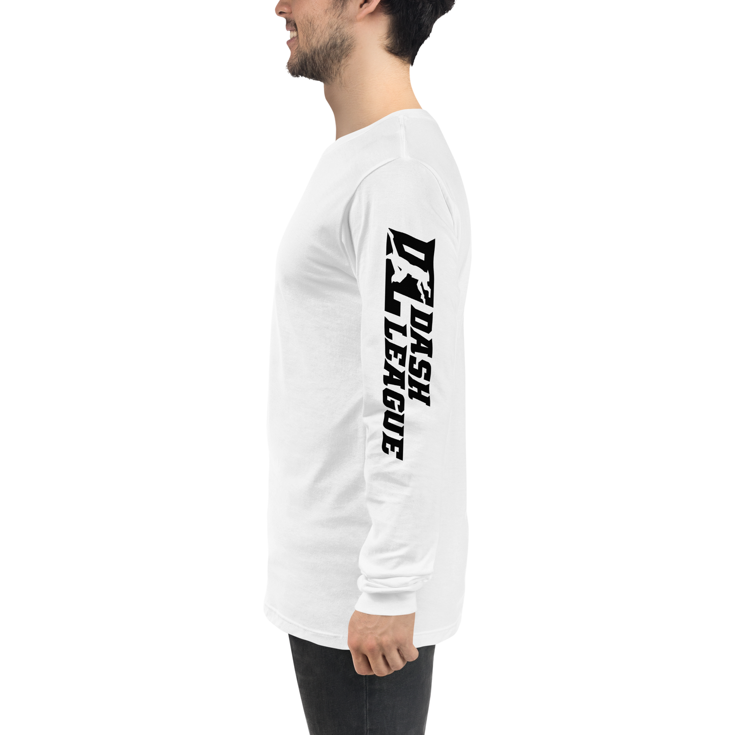 Long Sleeve Shirt Black Wide DL Logo (Sleeves)