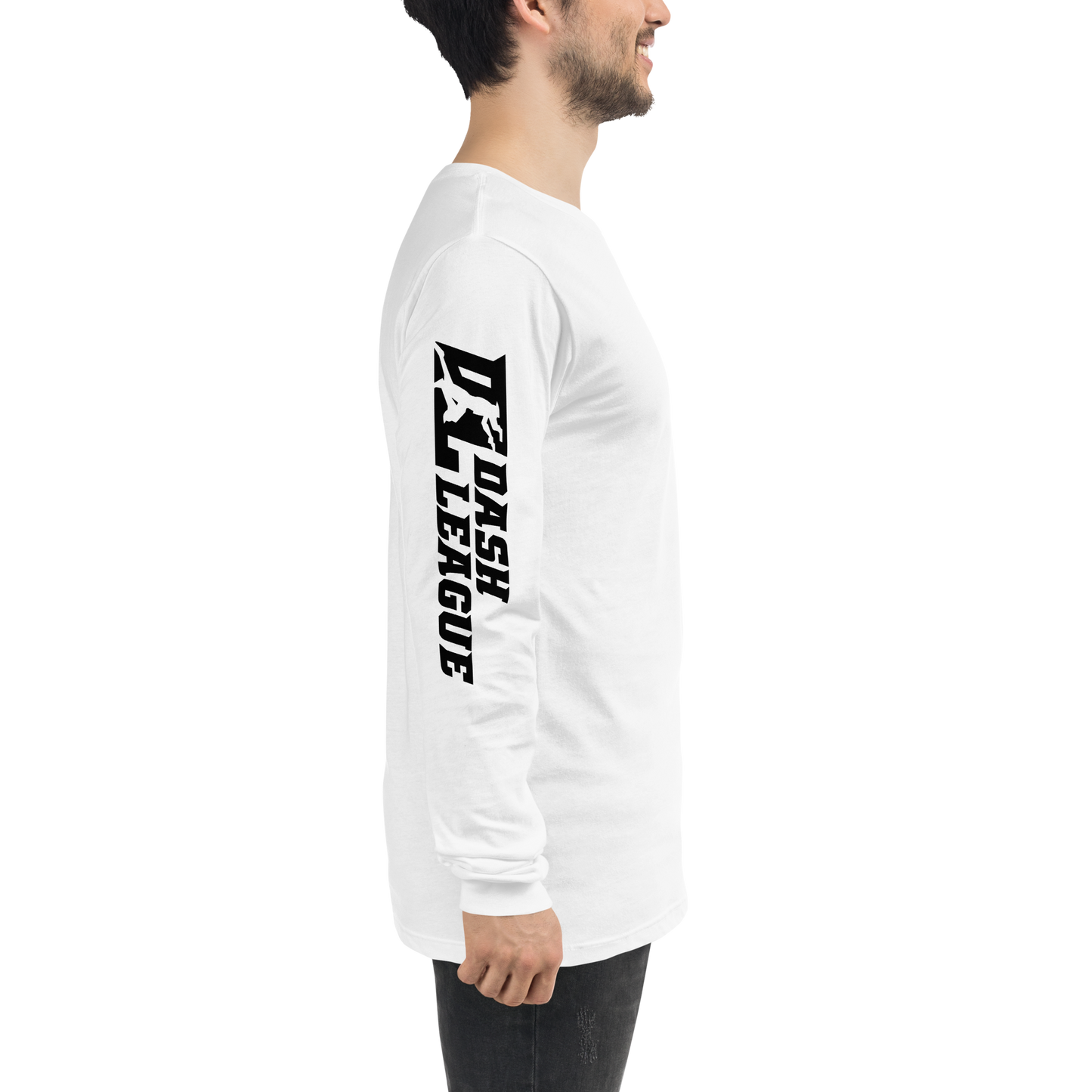 Long Sleeve Shirt Black Wide DL Logo (Sleeves)