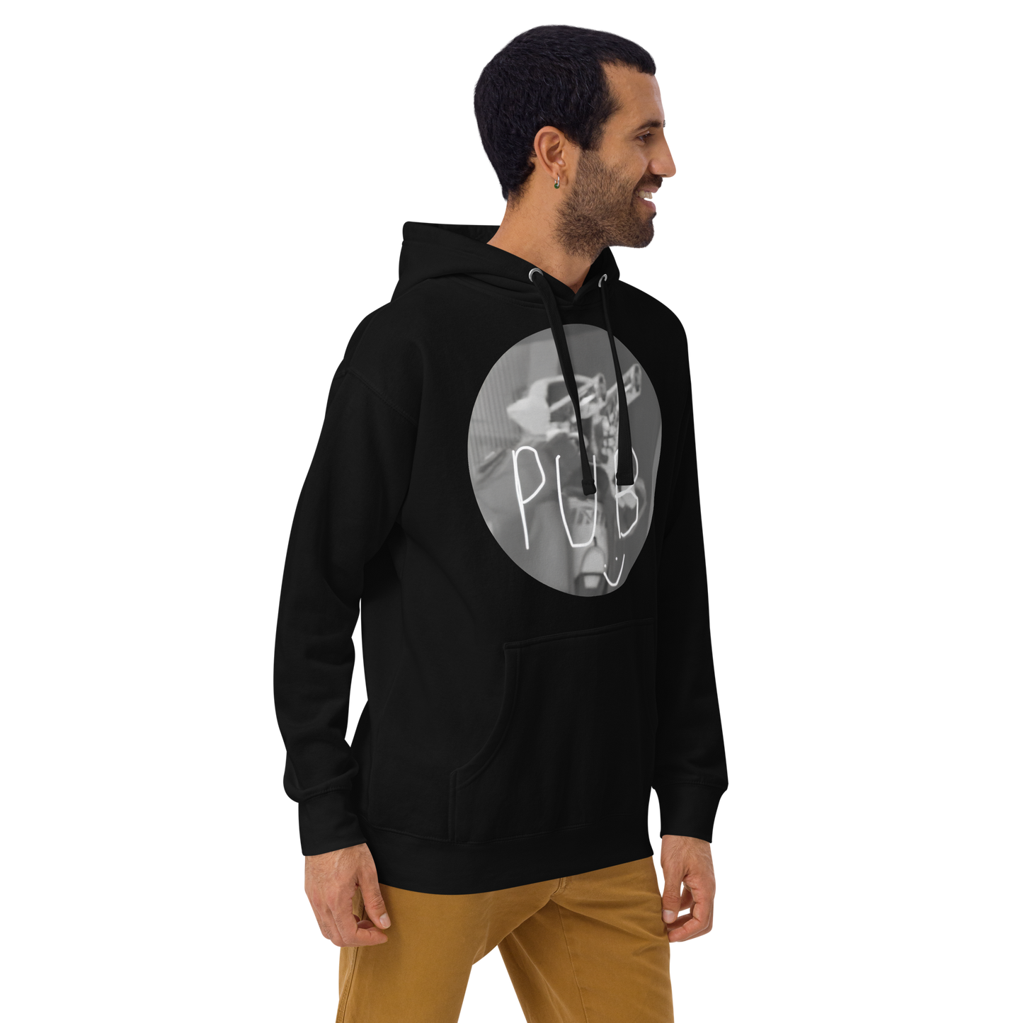 Sudadera unisex con capucha del equipo PuB
