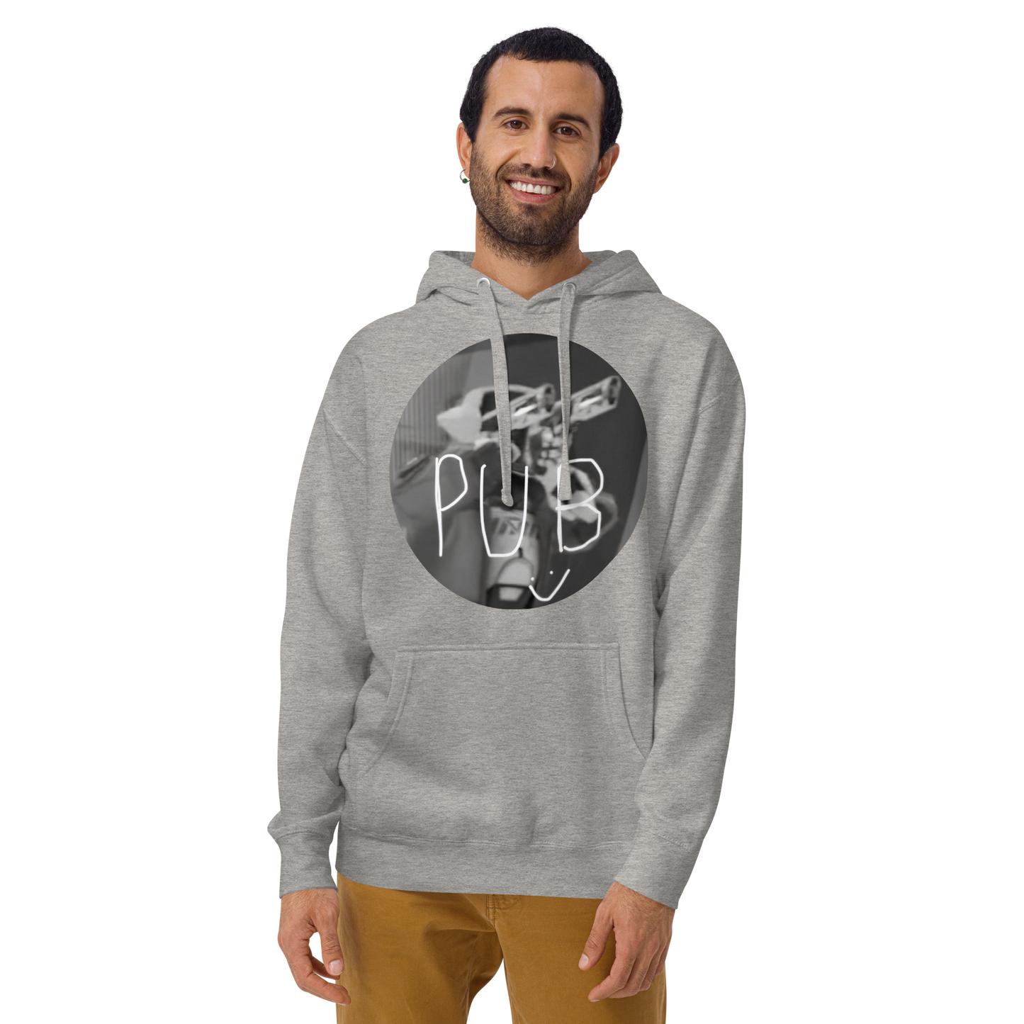Sudadera unisex con capucha del equipo PuB