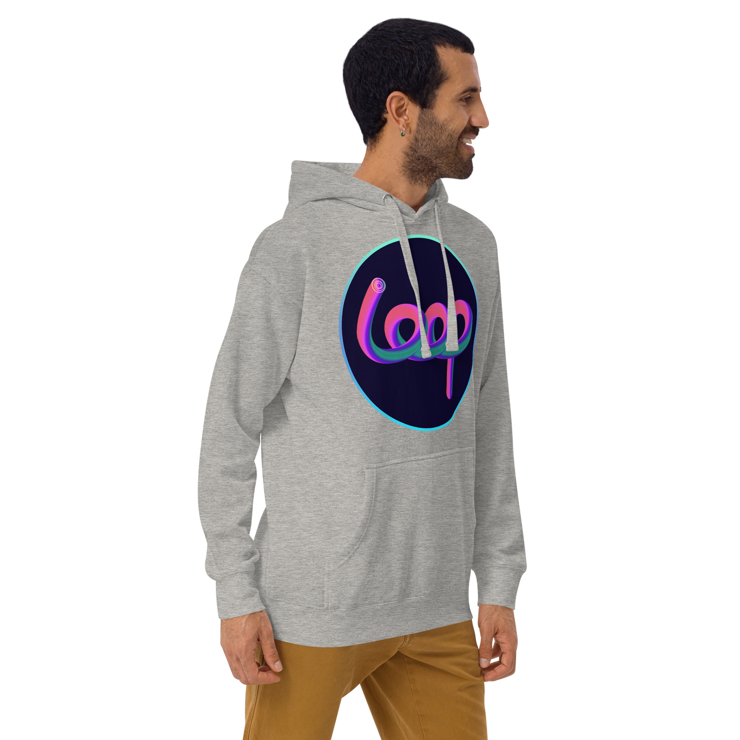 Sudadera unisex con capucha del equipo LOOP